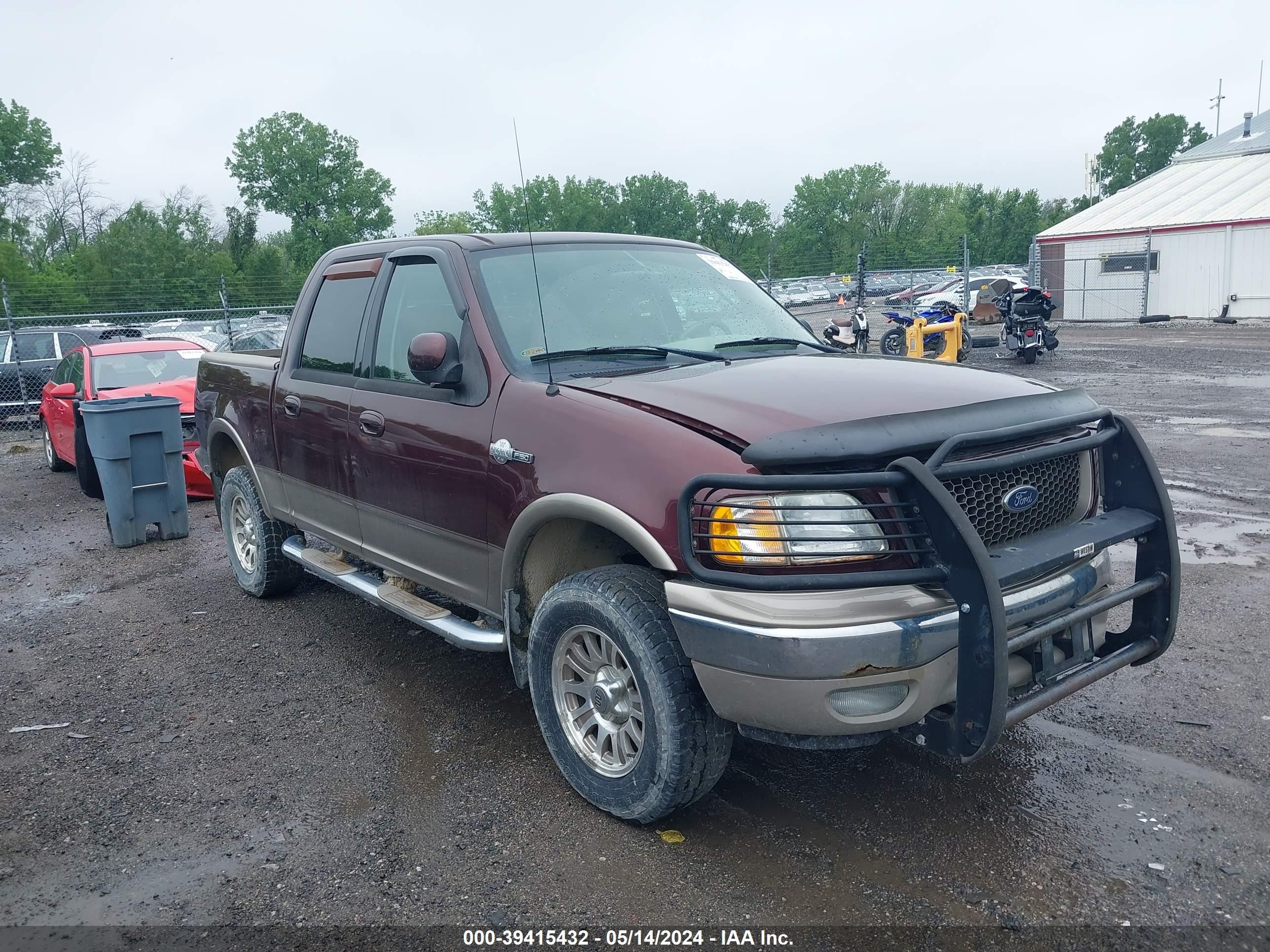 FORD F-150 2003 1ftrw08l73kc01858