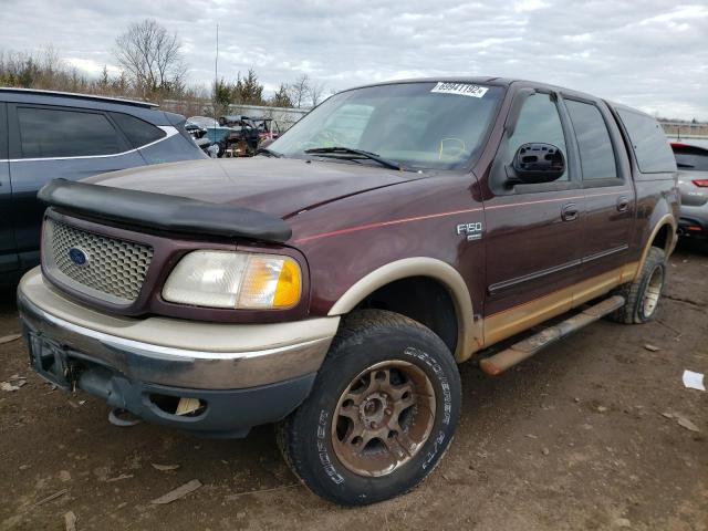 FORD F150 SUPER 2001 1ftrw08l81kd55279