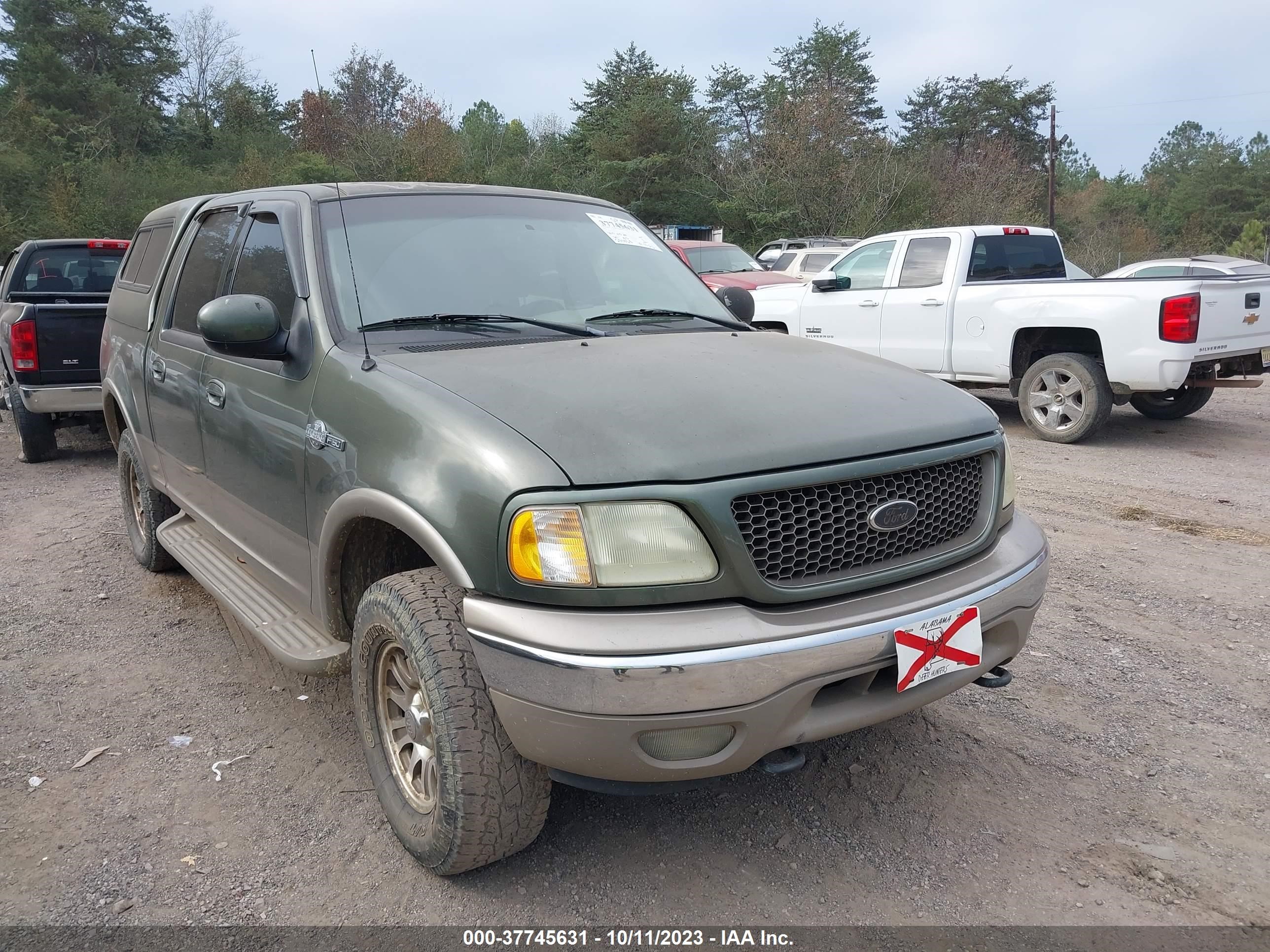 FORD F-150 2002 1ftrw08l82ka72057