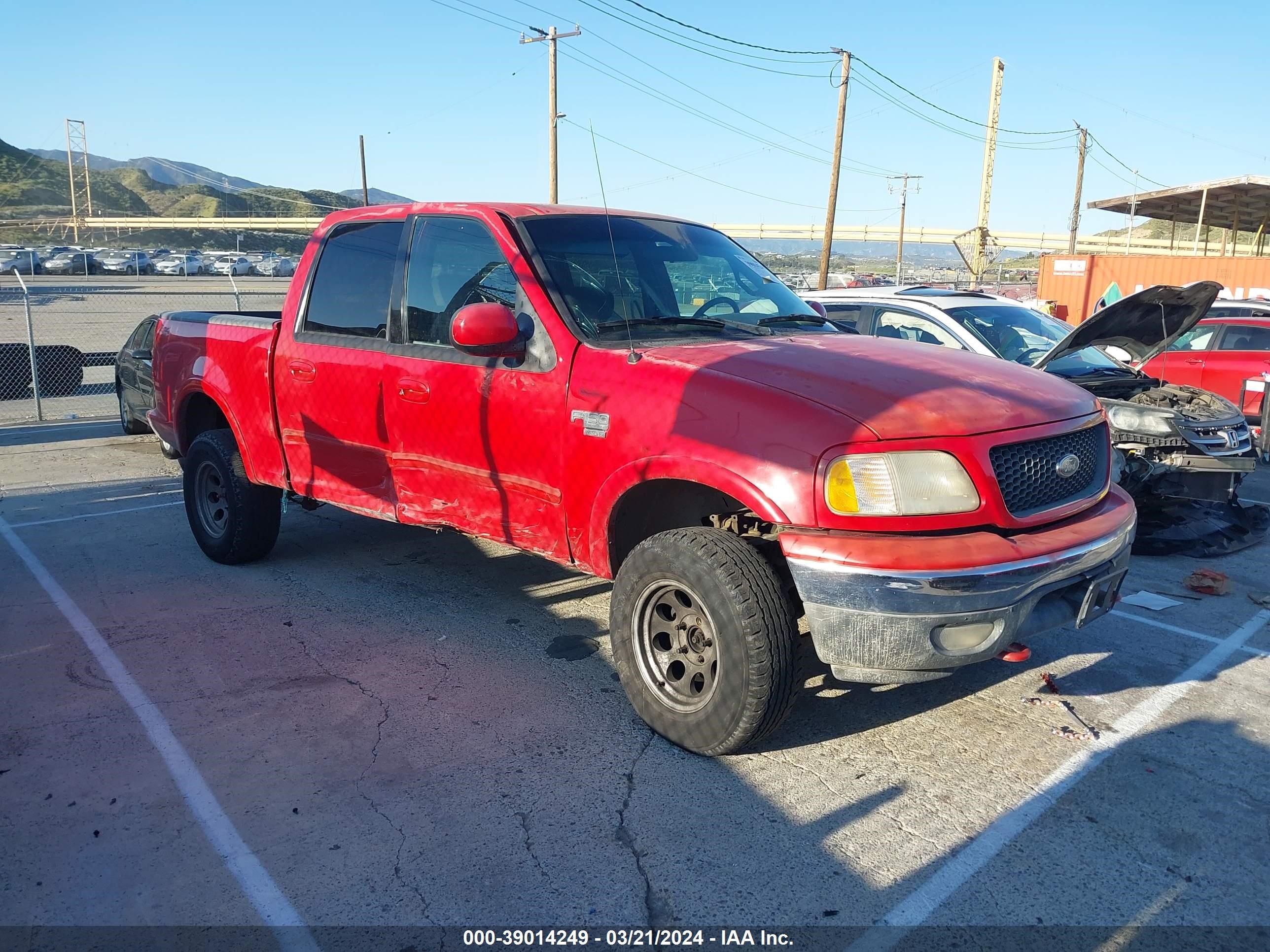 FORD F-150 2001 1ftrw08l91kf52929