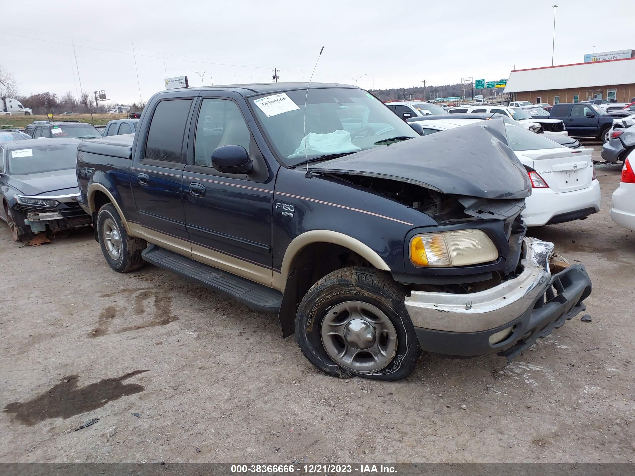 FORD F-150 2001 1ftrw08lx1kd51430