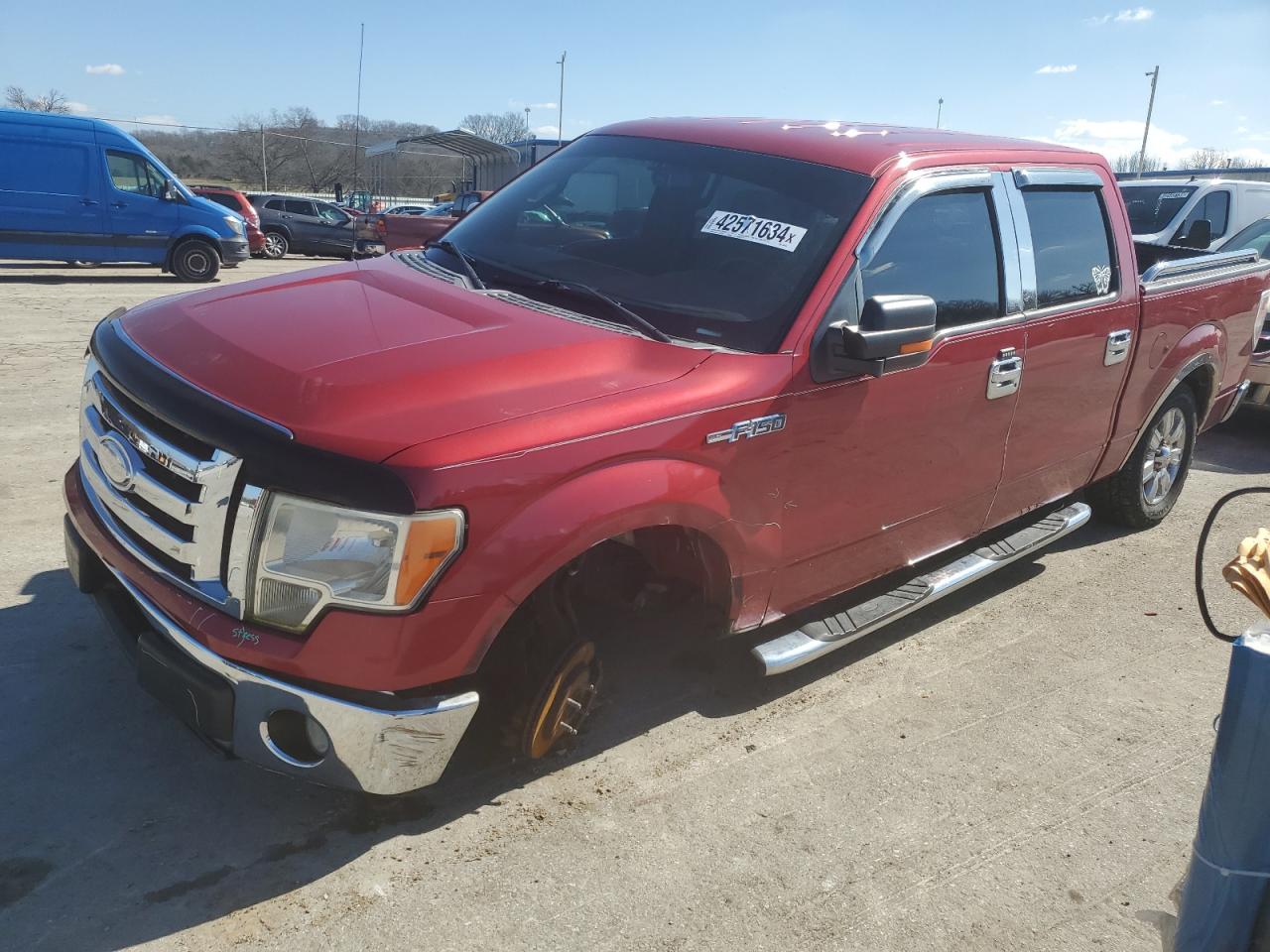 FORD F-150 2009 1ftrw12829fa05564