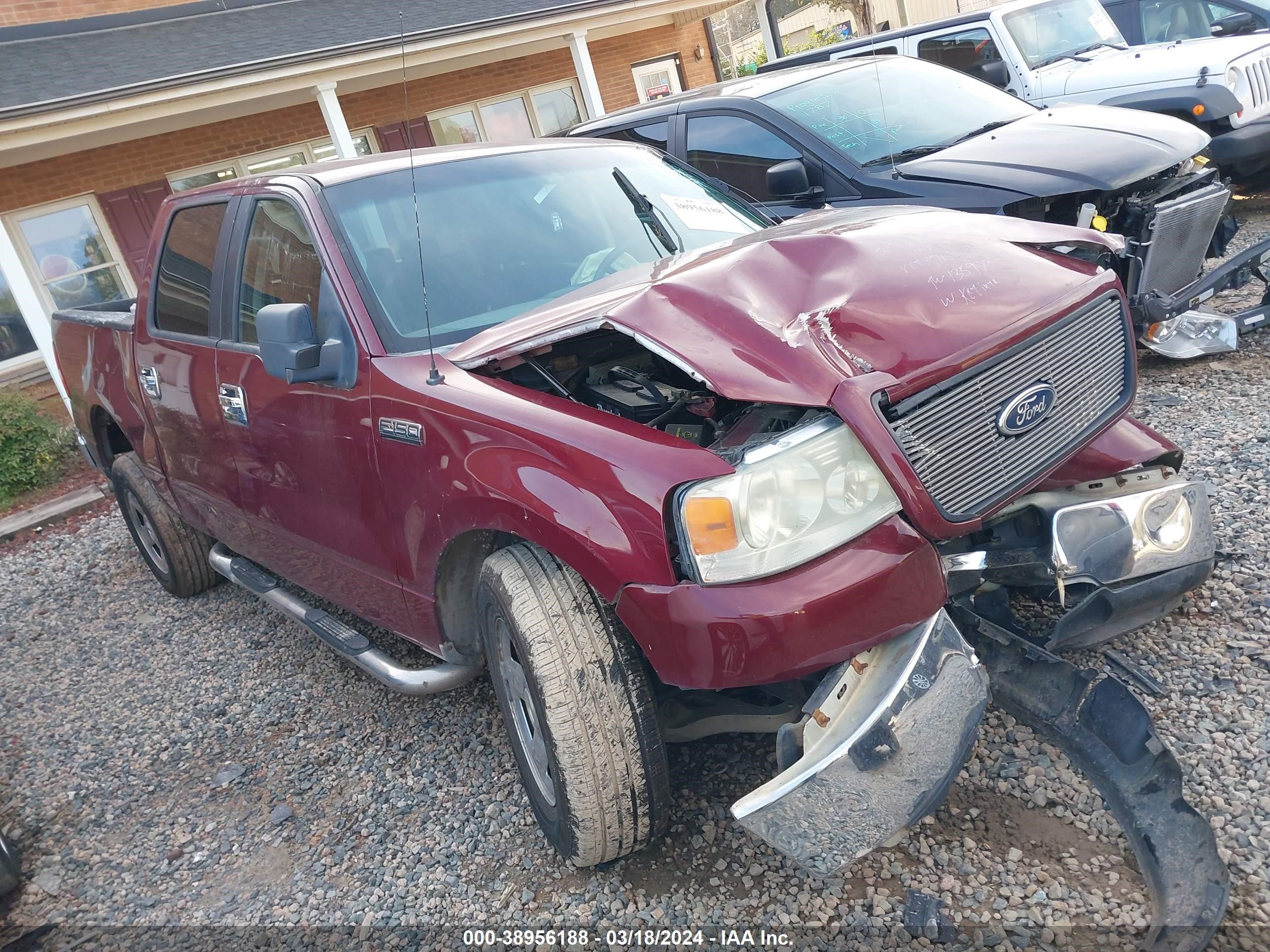 FORD F-150 2005 1ftrw12w35kb74511