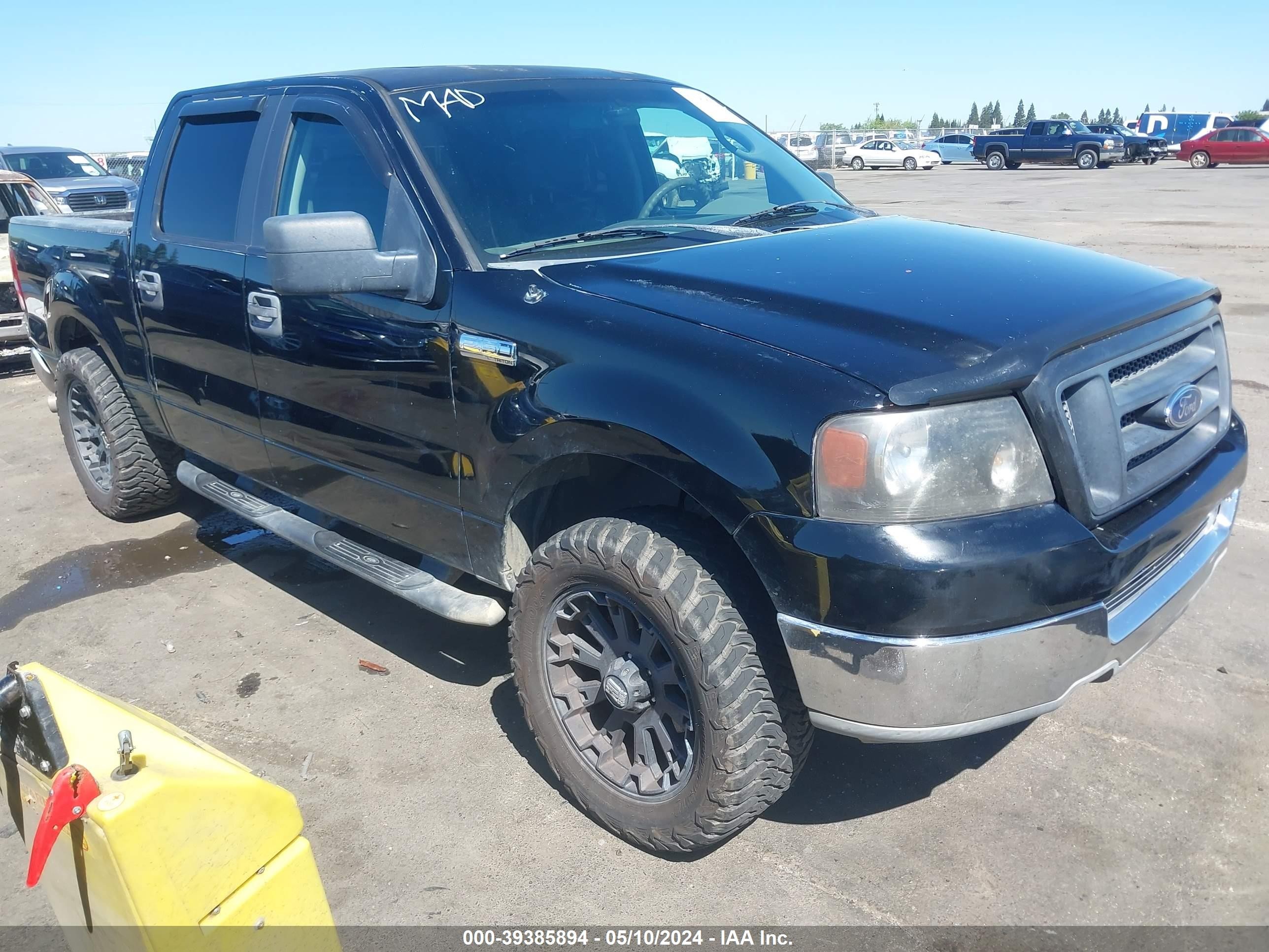 FORD F-150 2005 1ftrw12w35kb88697