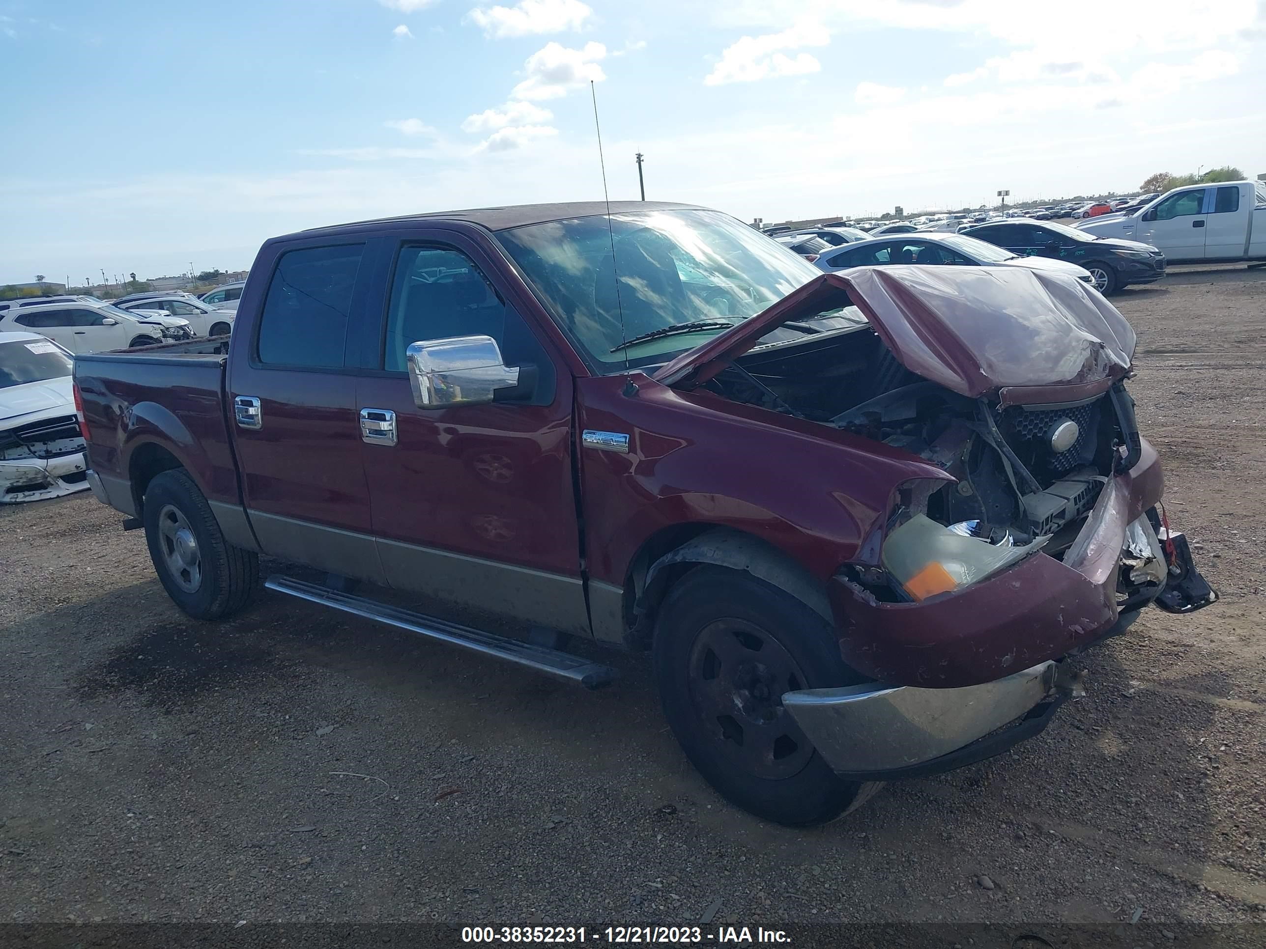 FORD F-150 2006 1ftrw12w56kc57374