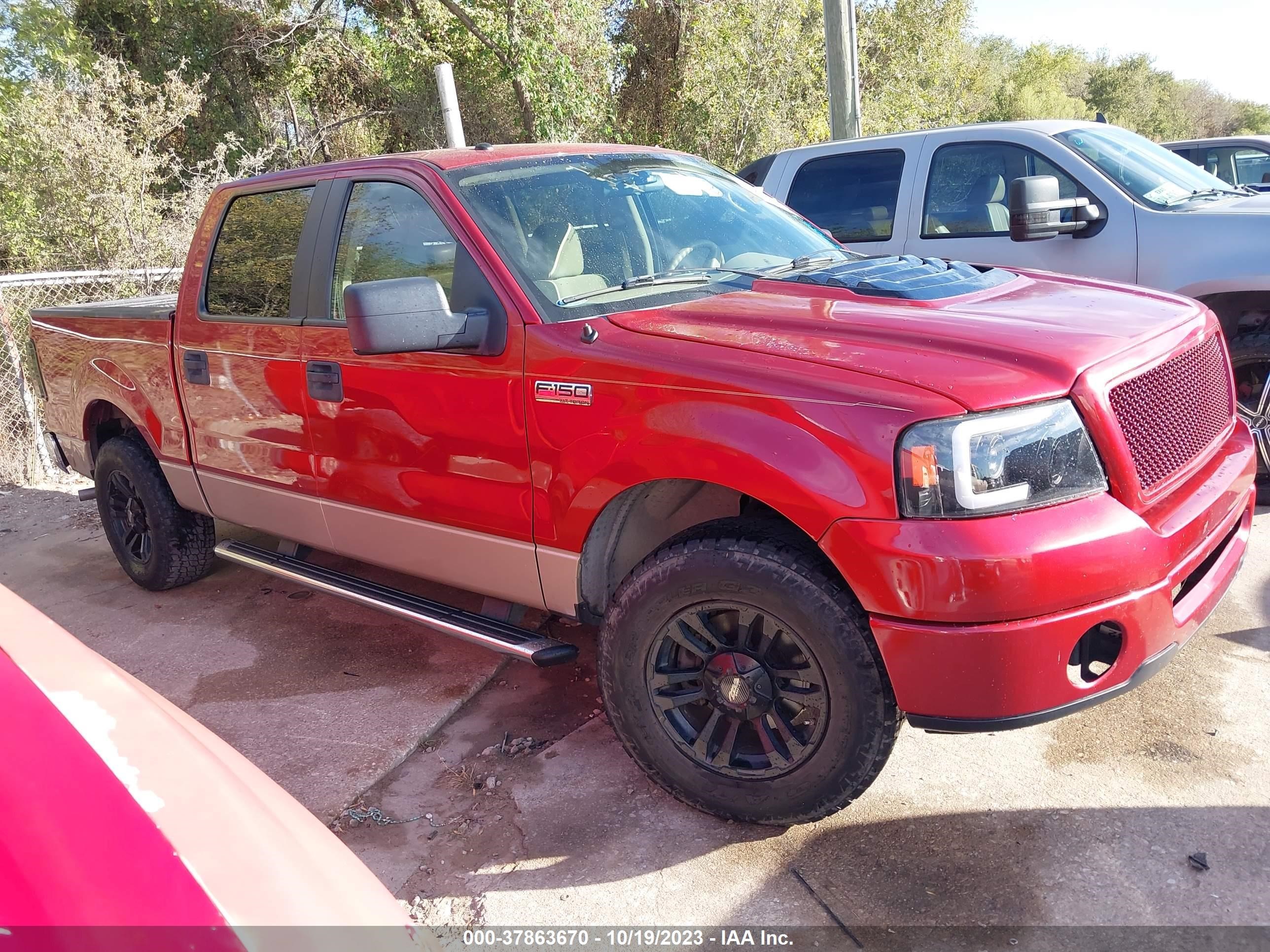 FORD F-150 2007 1ftrw12w57ka81038