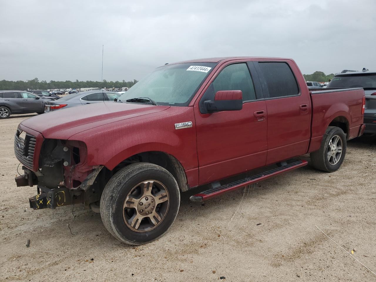 FORD F-150 2007 1ftrw12w57kd08664