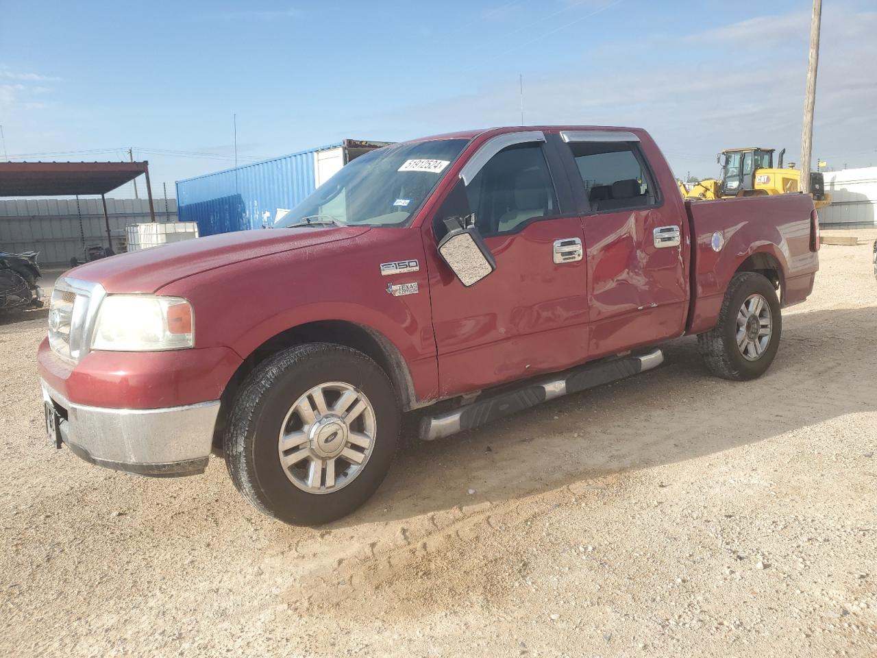 FORD F-150 2008 1ftrw12w58kc19890