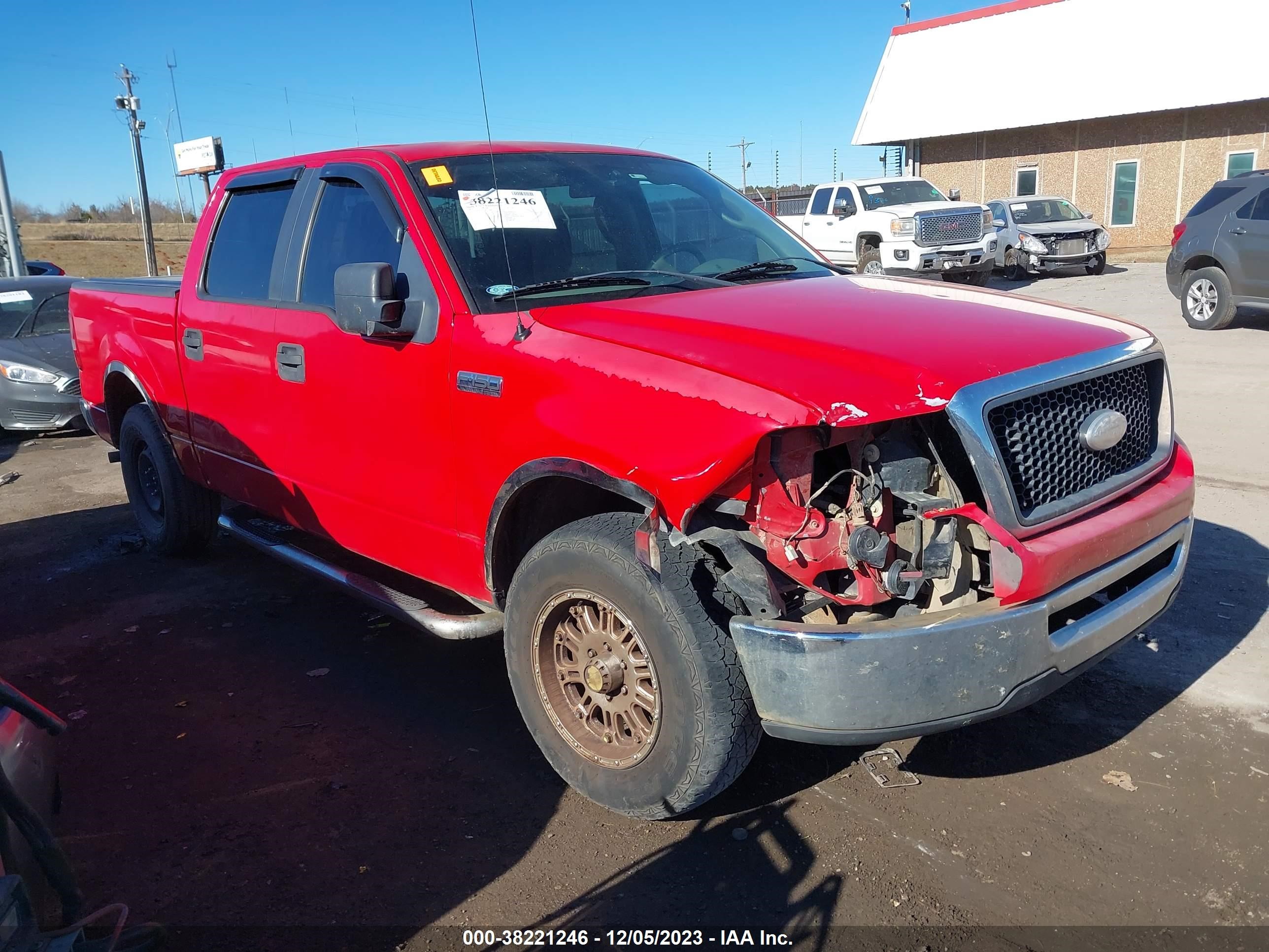 FORD F-150 2007 1ftrw12w67kc37040