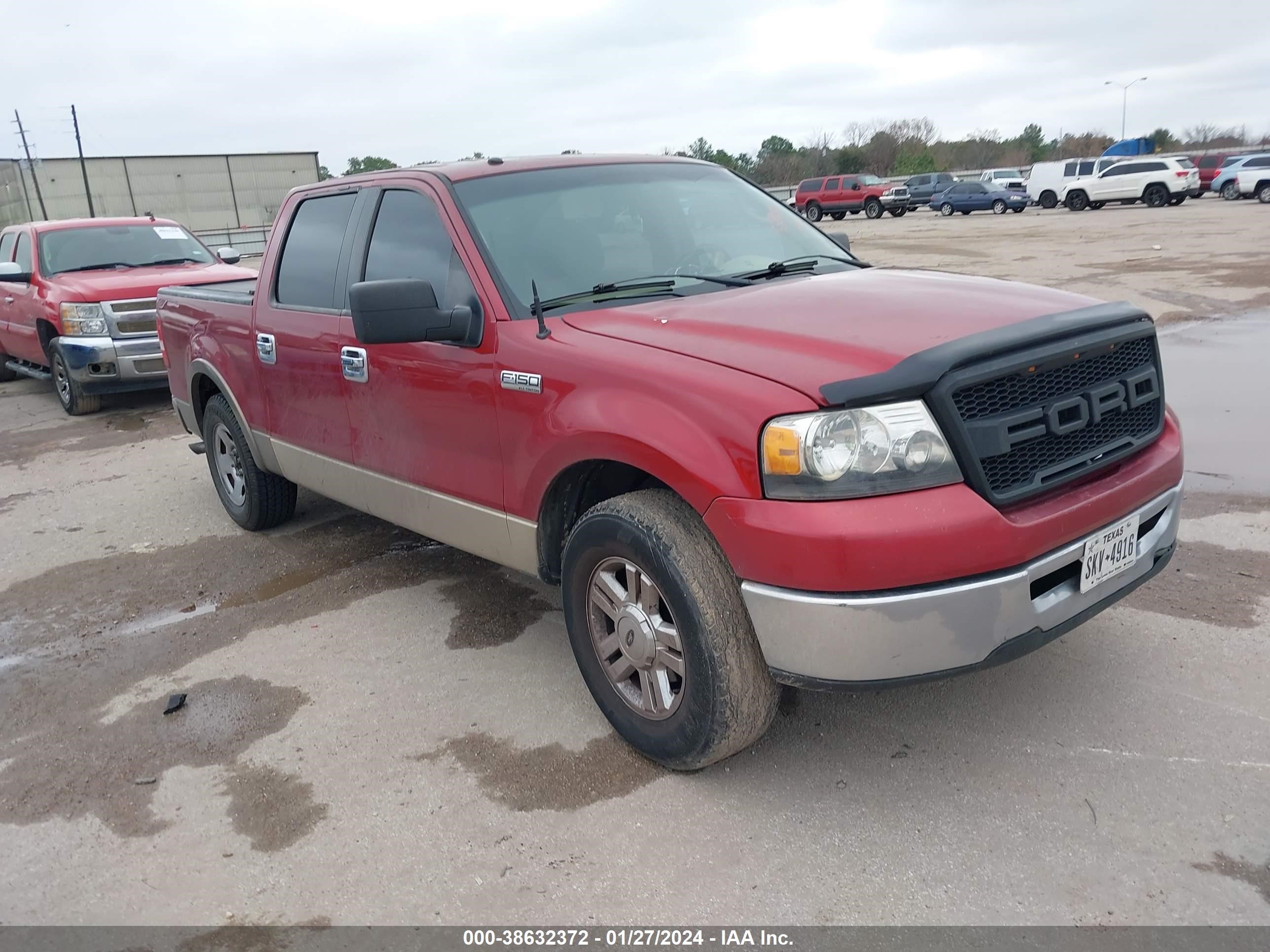 FORD F-150 2007 1ftrw12w67kc63458