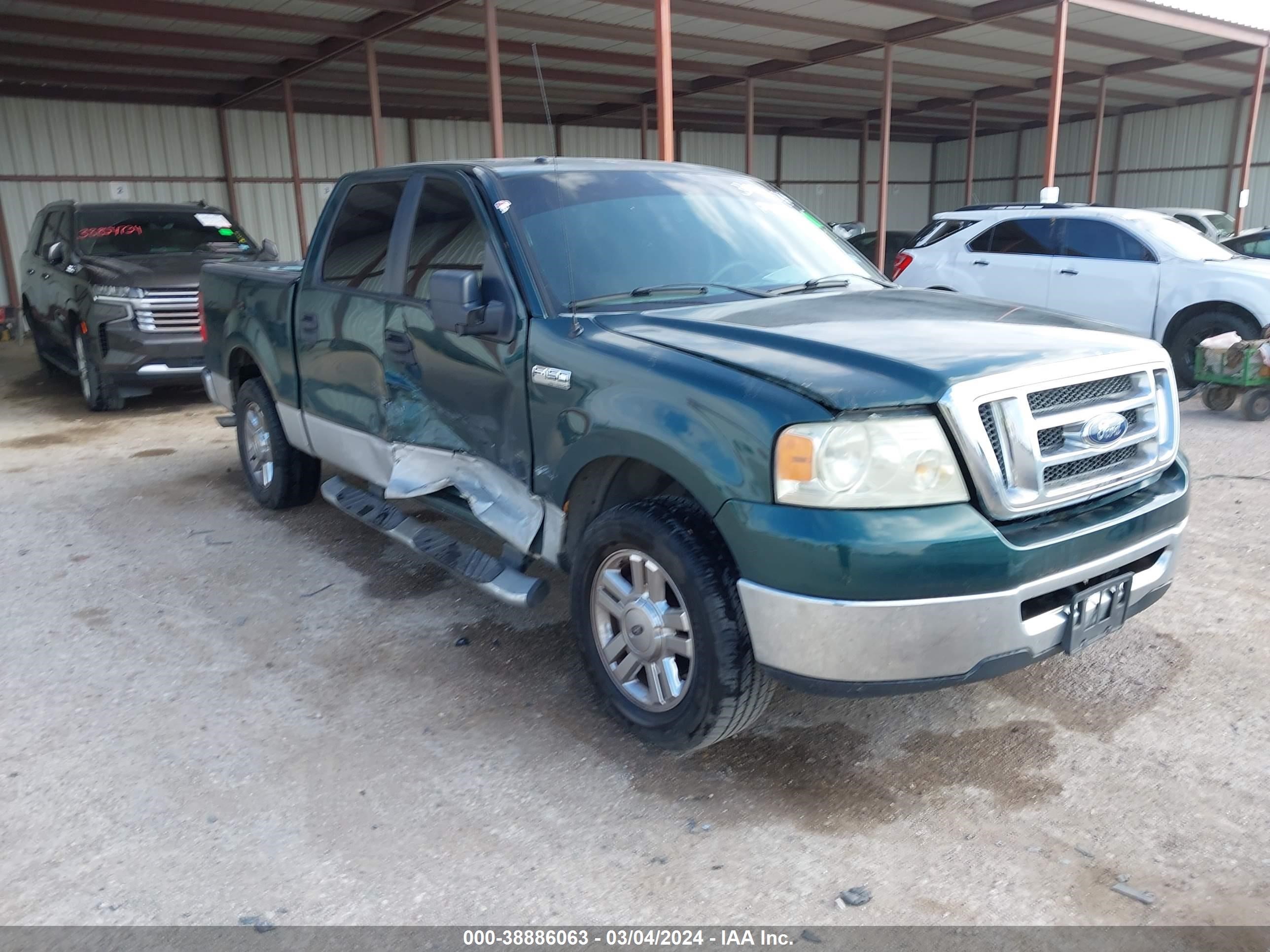 FORD F-150 2007 1ftrw12w67kc78283