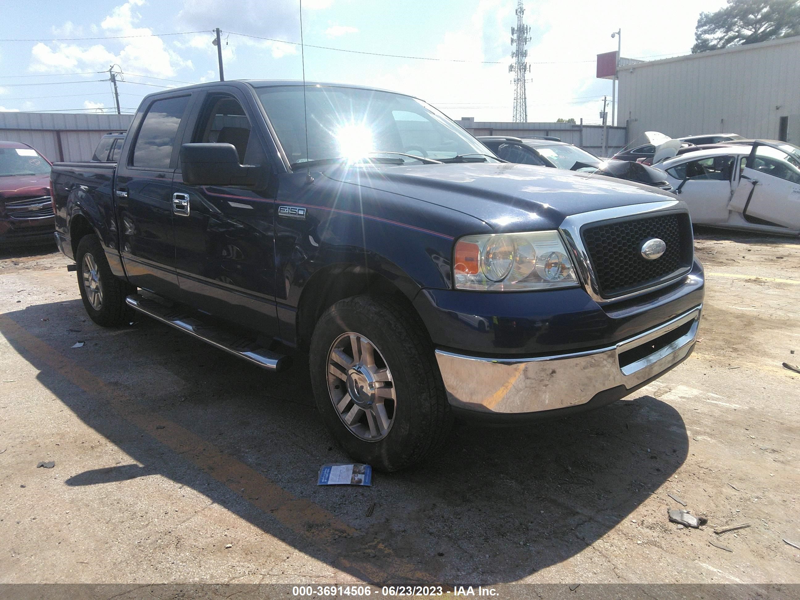 FORD F-150 2007 1ftrw12w67kd41365