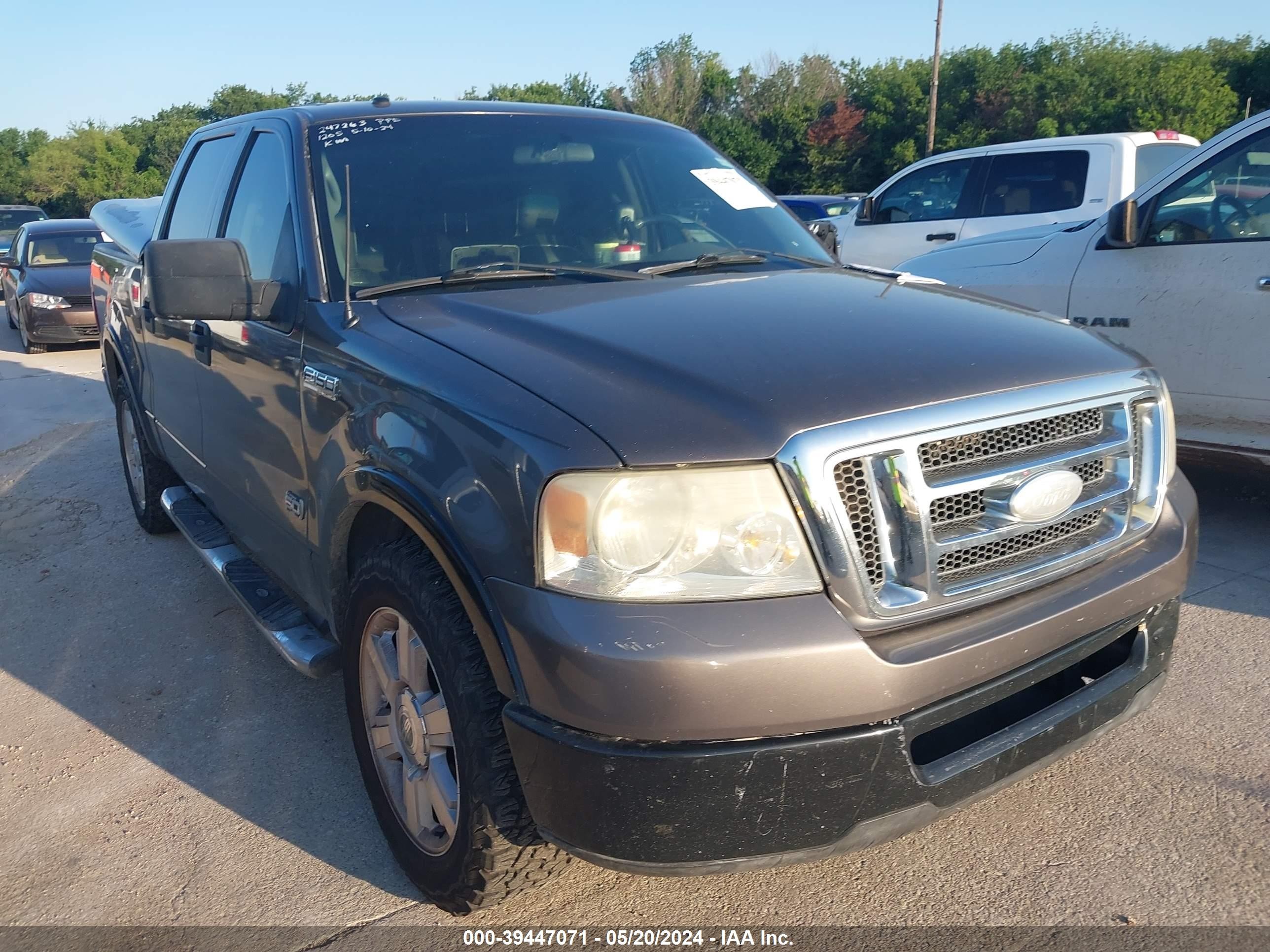 FORD F-150 2008 1ftrw12w68kd13387