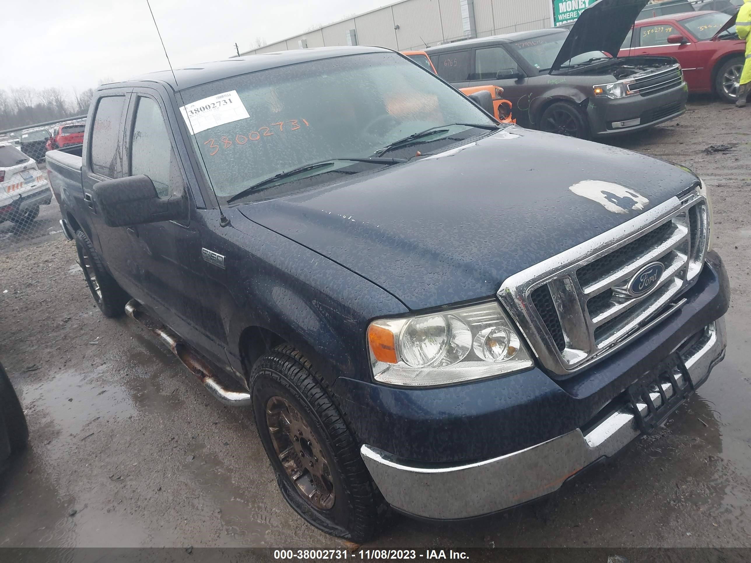 FORD F-150 2004 1ftrw12w74kb48332