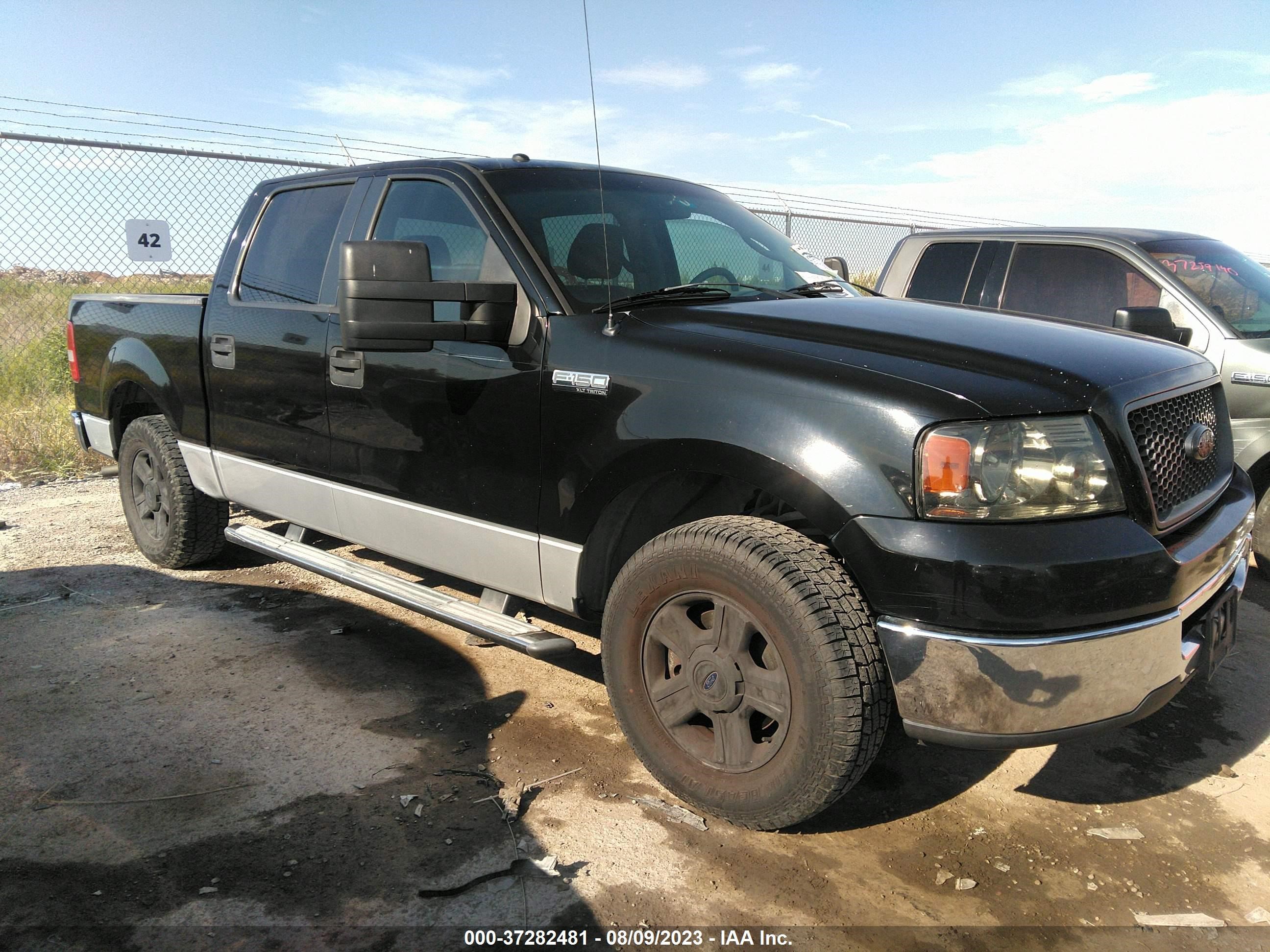 FORD F-150 2006 1ftrw12w76fb17108