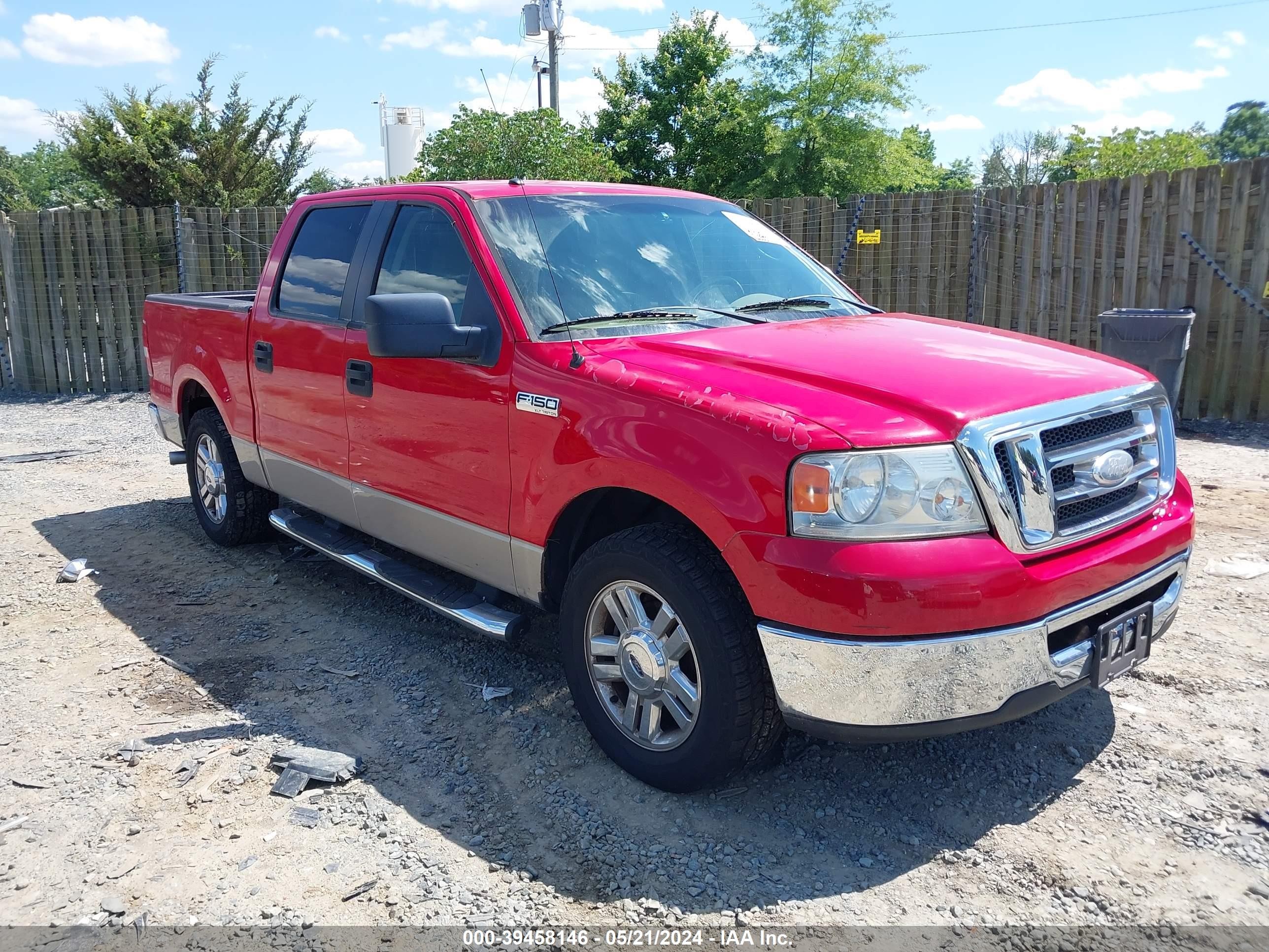 FORD F-150 2008 1ftrw12w78fb67185