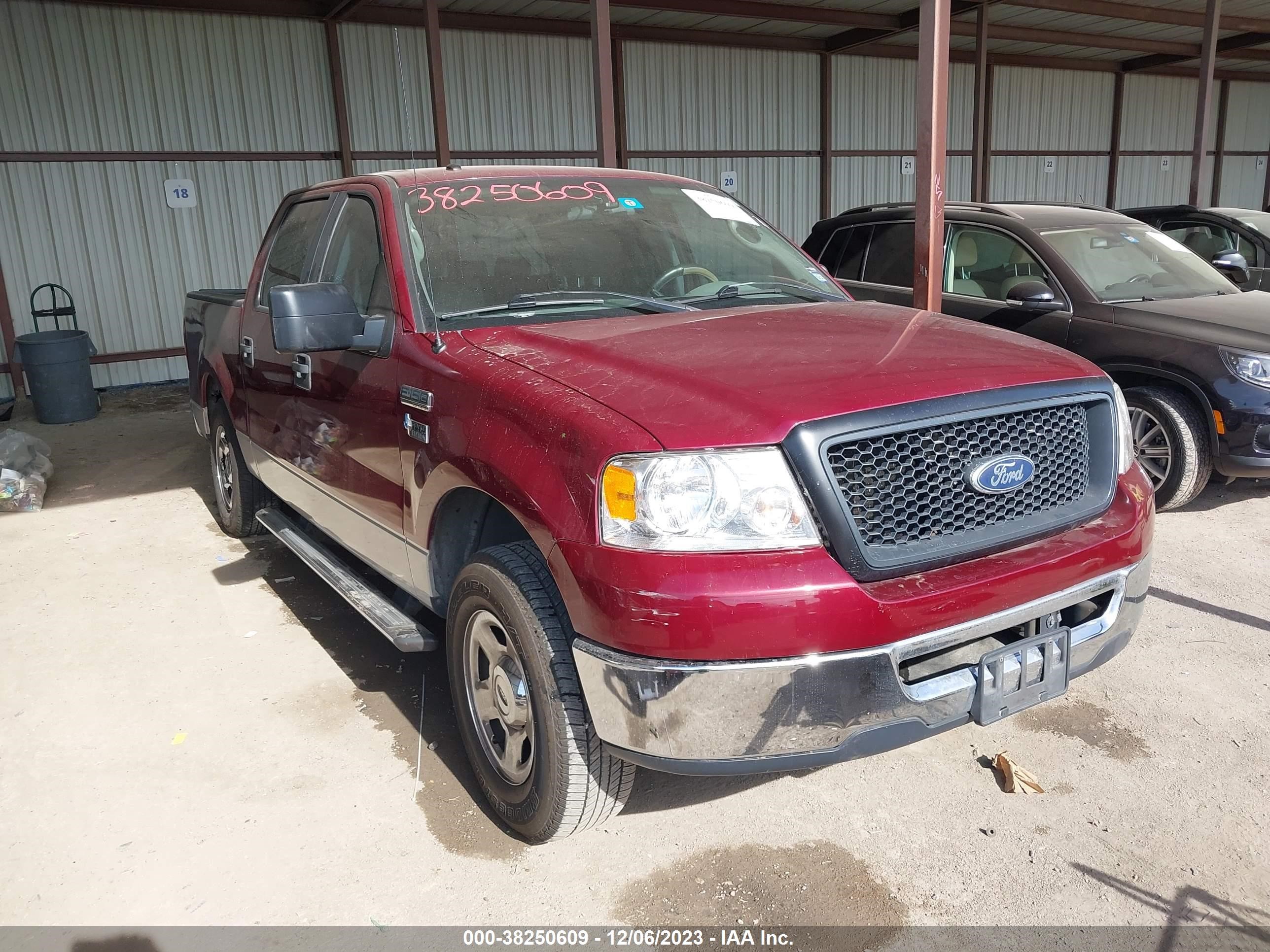 FORD F-150 2006 1ftrw12w96kb22558