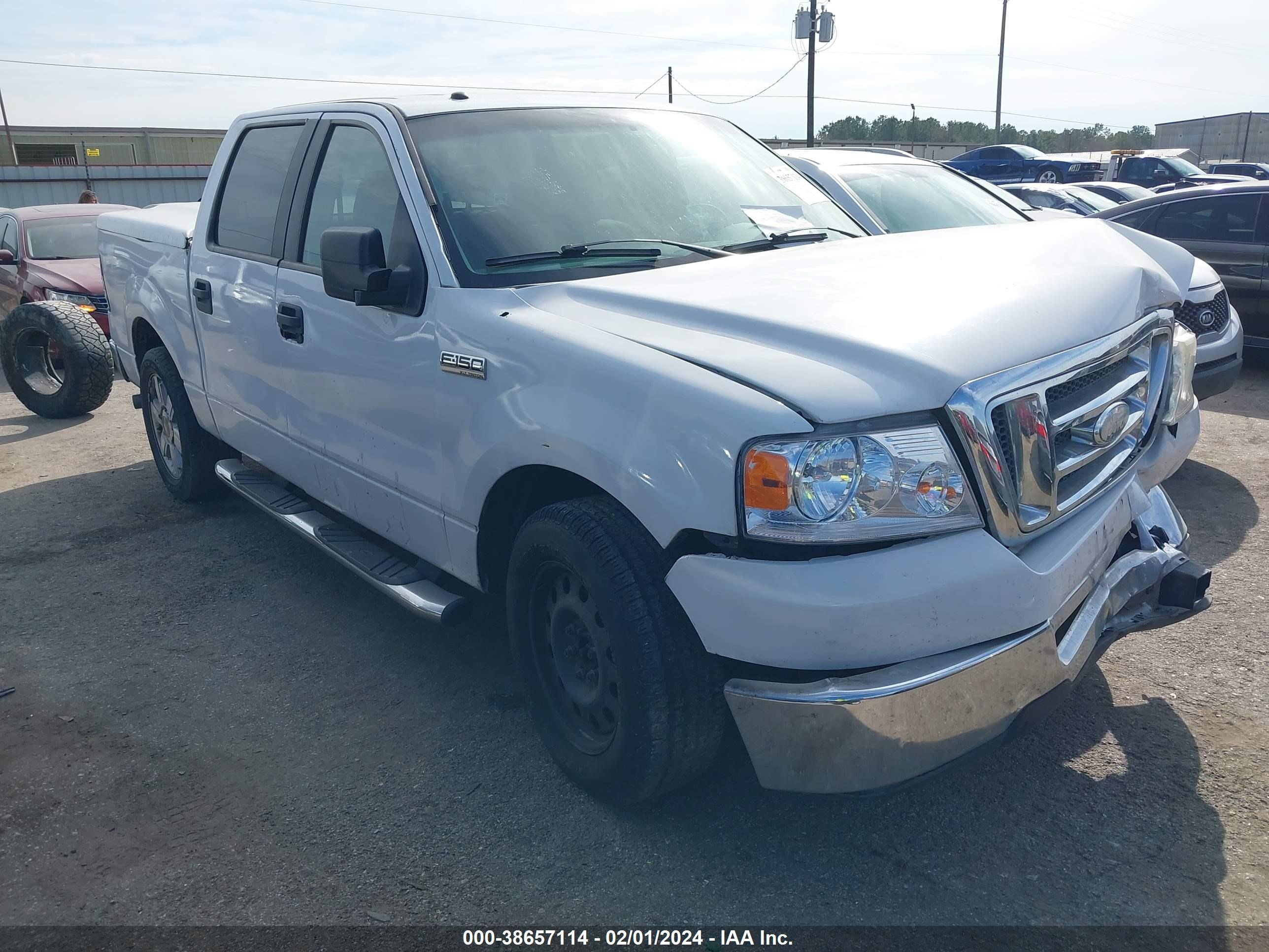 FORD F-150 2008 1ftrw12w98fb01303