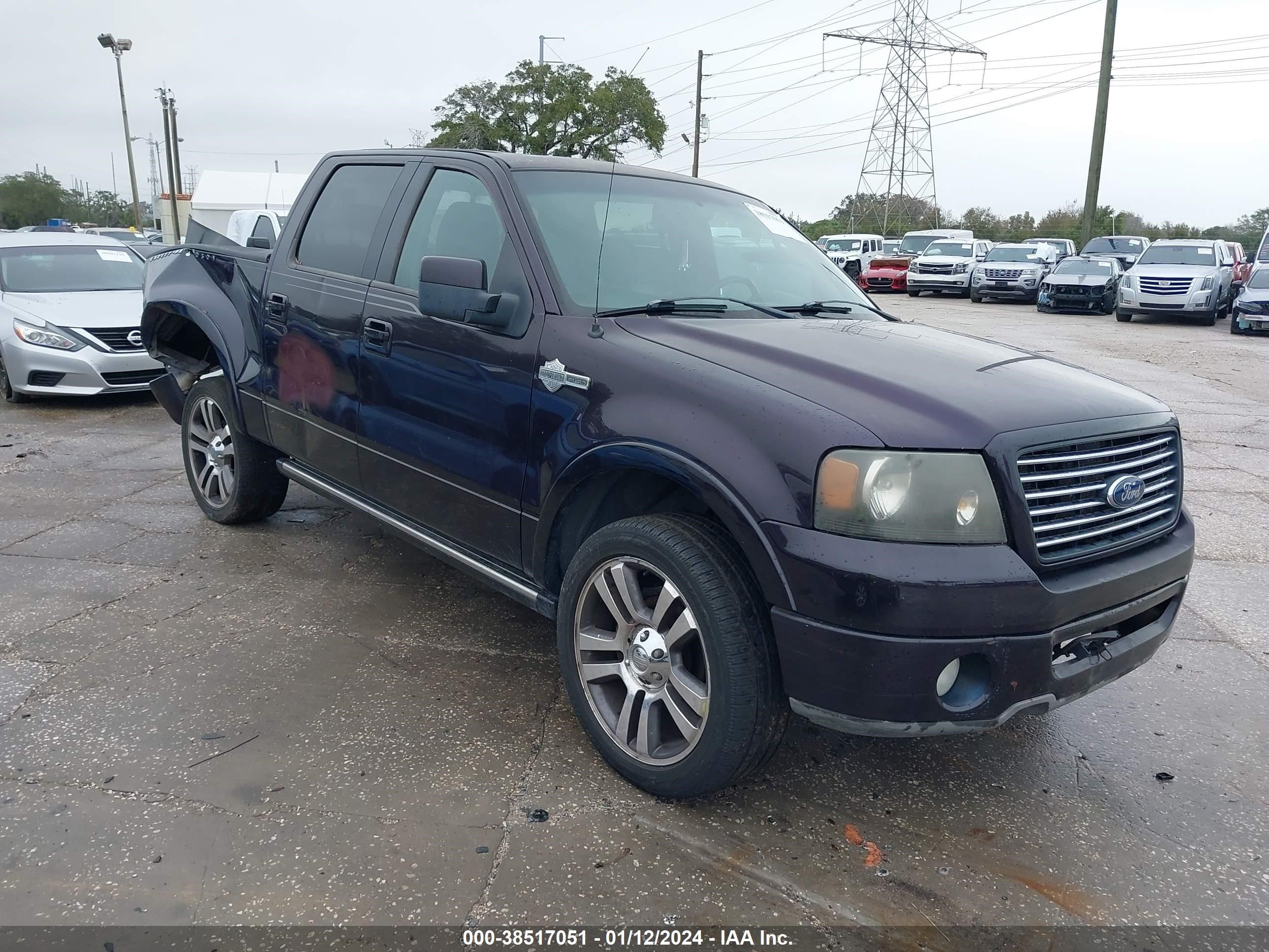 FORD F-150 2007 1ftrw14507fa02307