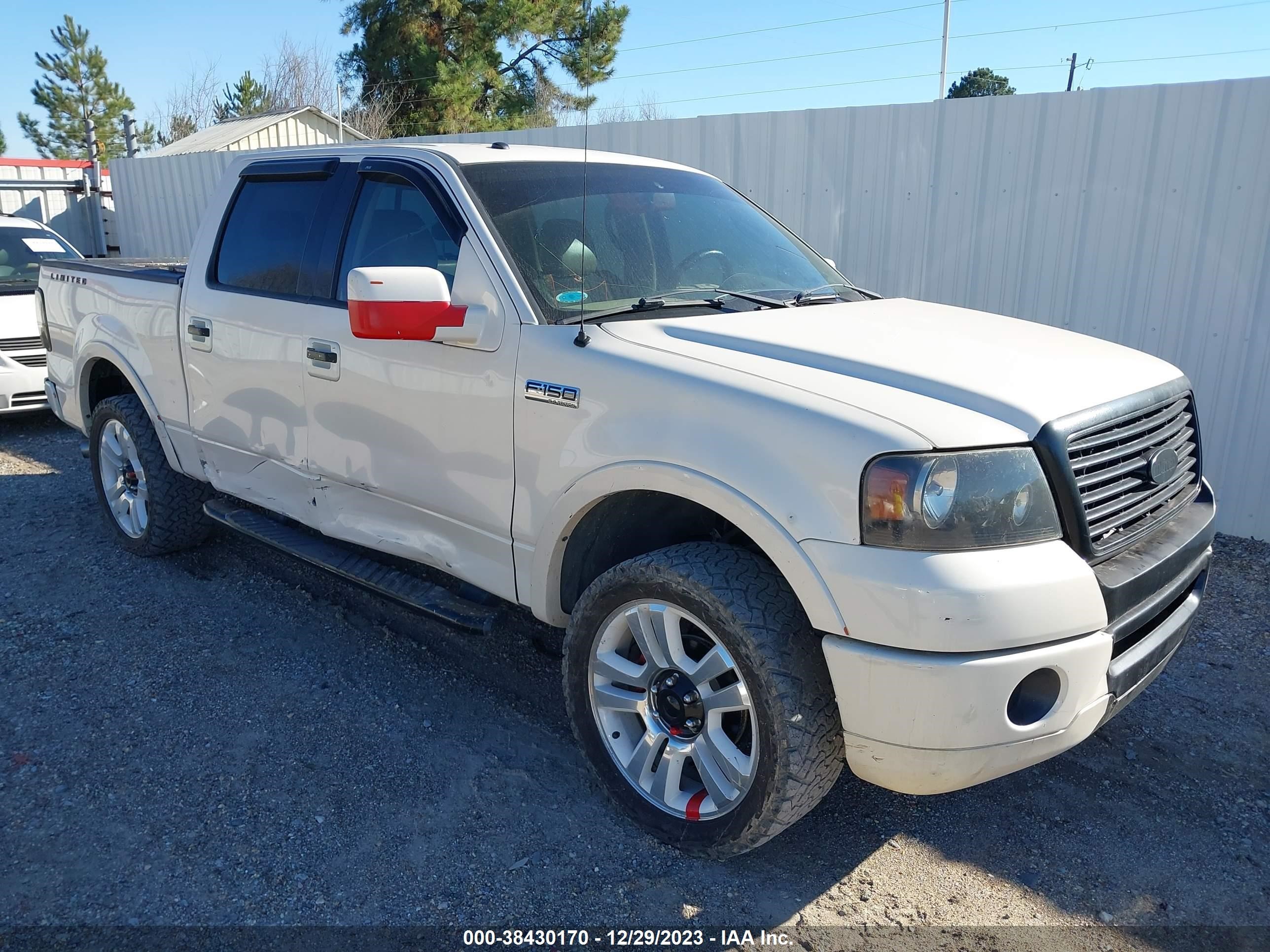 FORD F-150 2008 1ftrw145x8fa18192