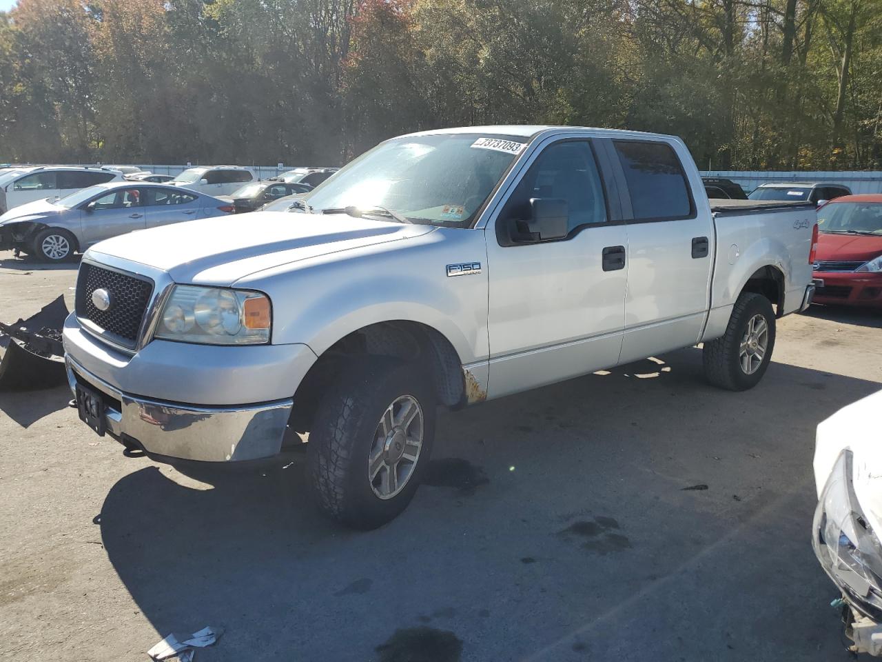 FORD F-150 2007 1ftrw14w17fb21640