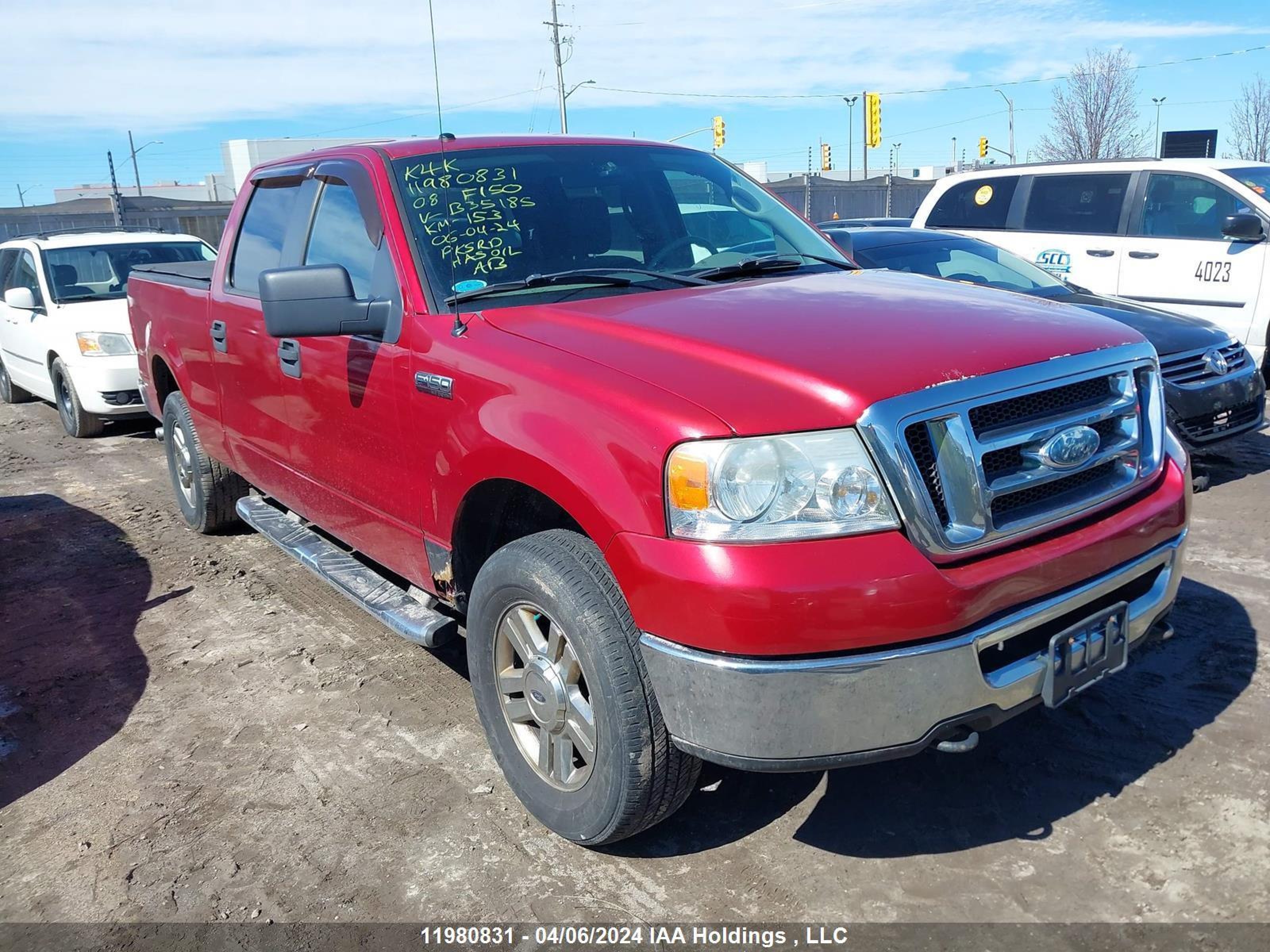 FORD NULL 2008 1ftrw14w58fb35185