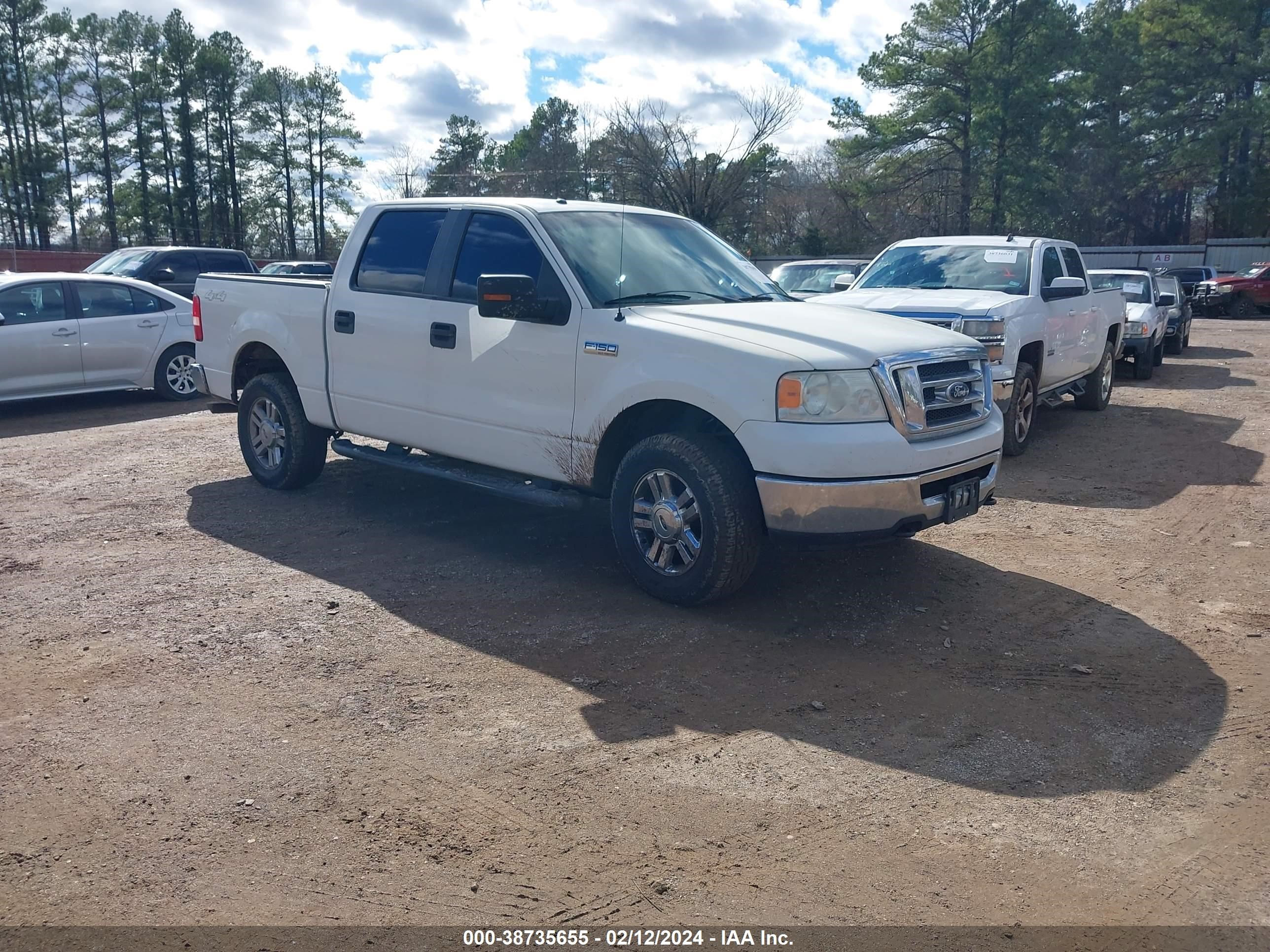 FORD F-150 2007 1ftrw14w67kd56803