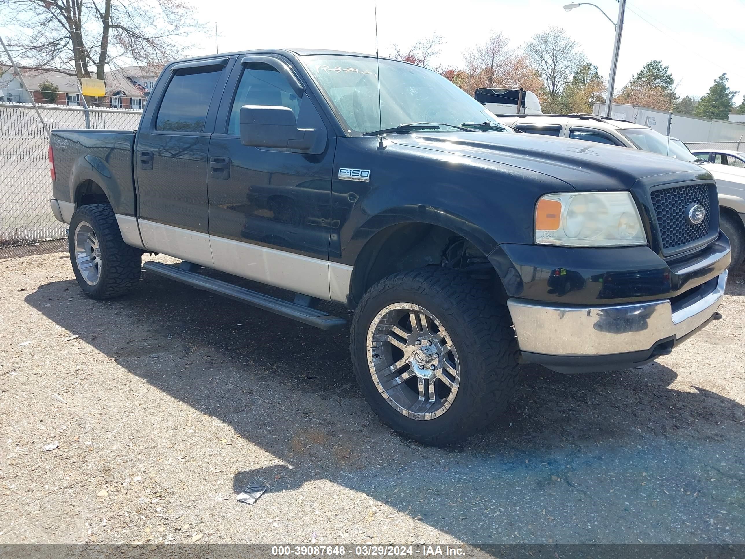 FORD F-150 2005 1ftrw14w75fa44866