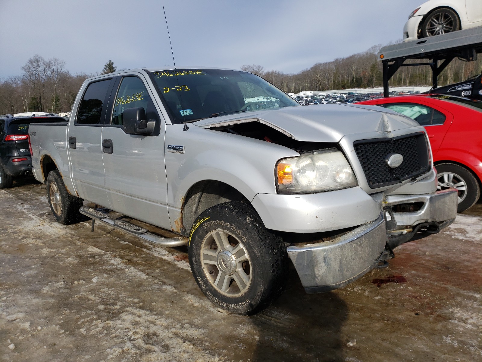 FORD F150 SUPER 2006 1ftrw14w86kd61919