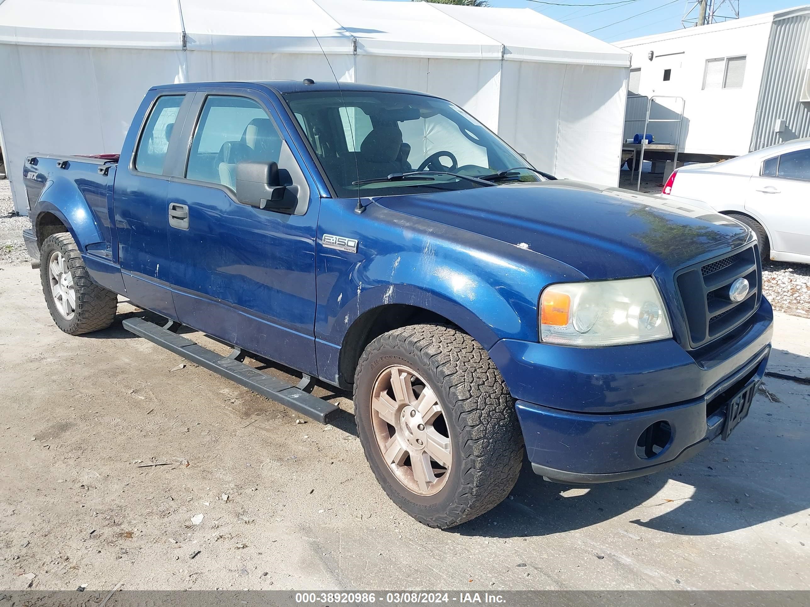 FORD F-150 2008 1ftrx02w98kb81068