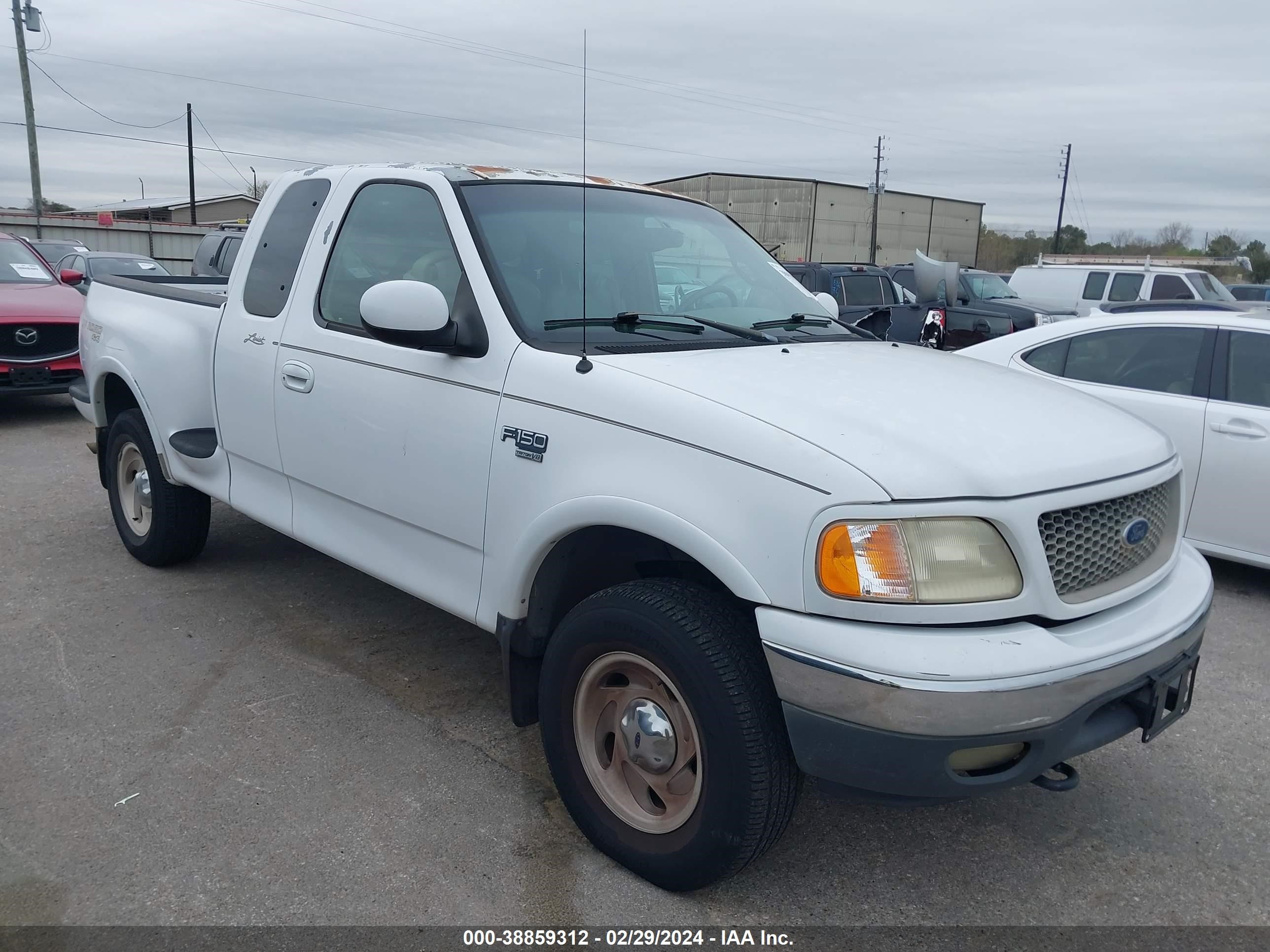 FORD F-150 2001 1ftrx08l01kb37205