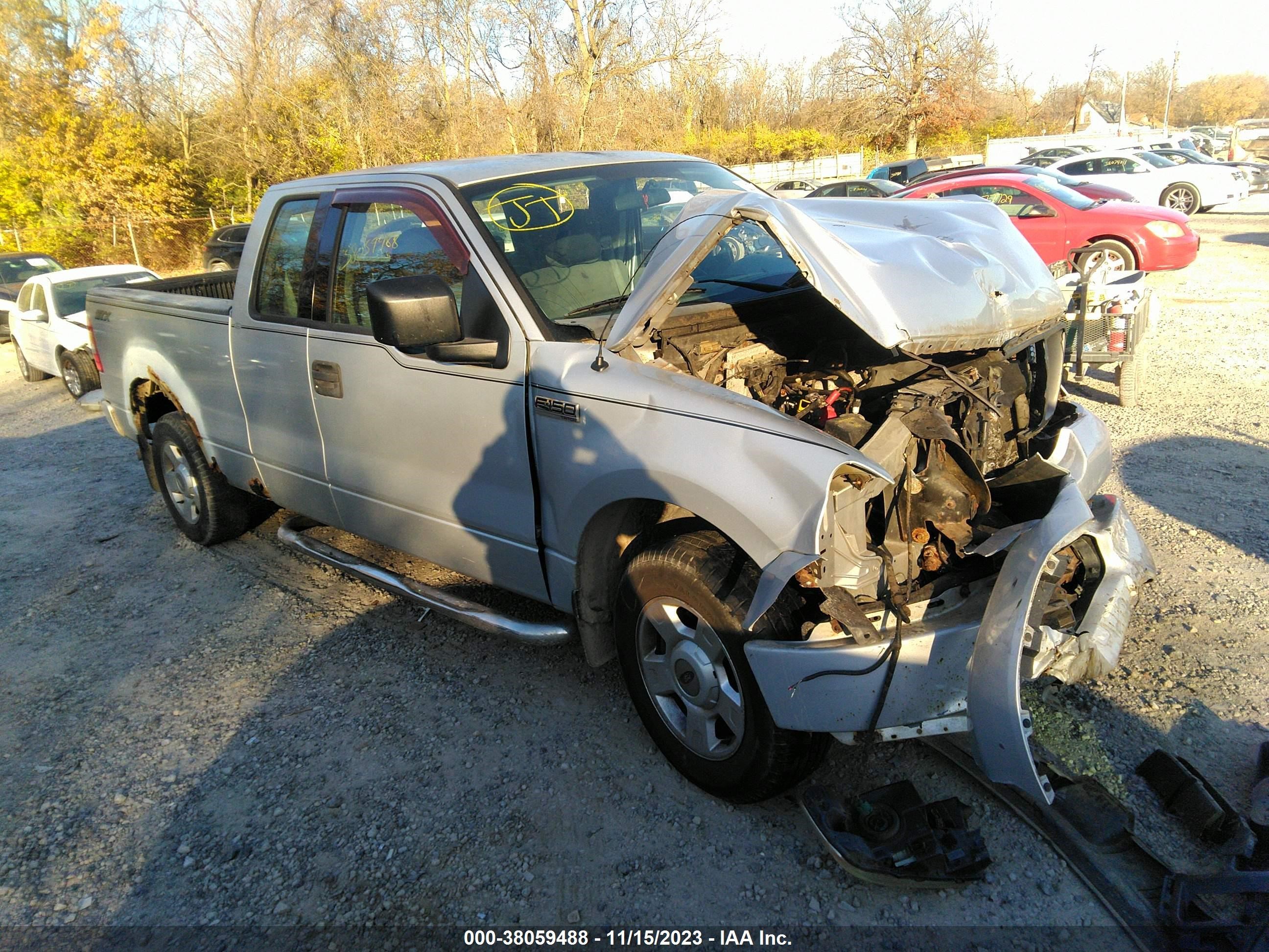 FORD F-150 2004 1ftrx12w04nc02064