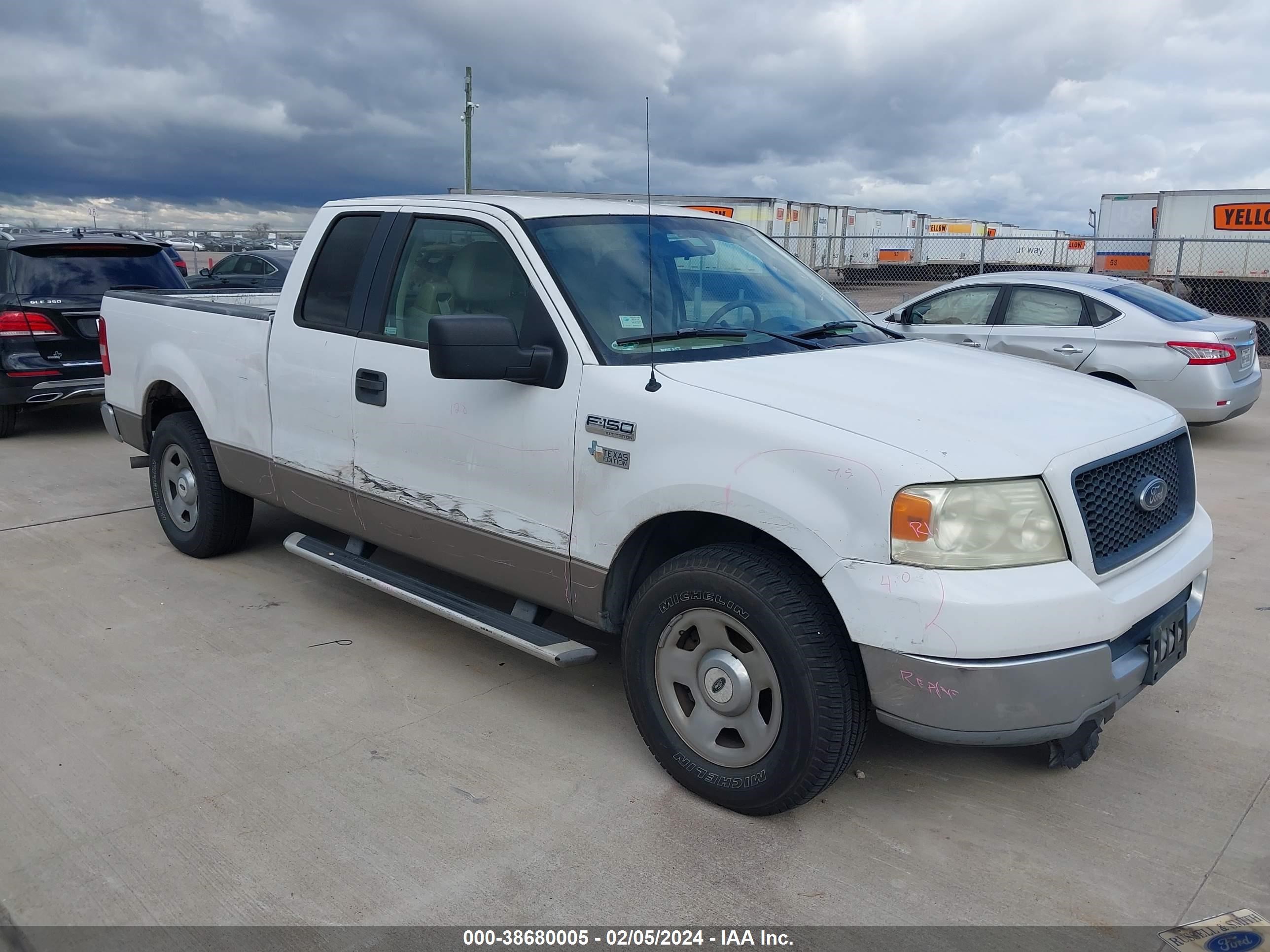 FORD F-150 2005 1ftrx12w05na59232