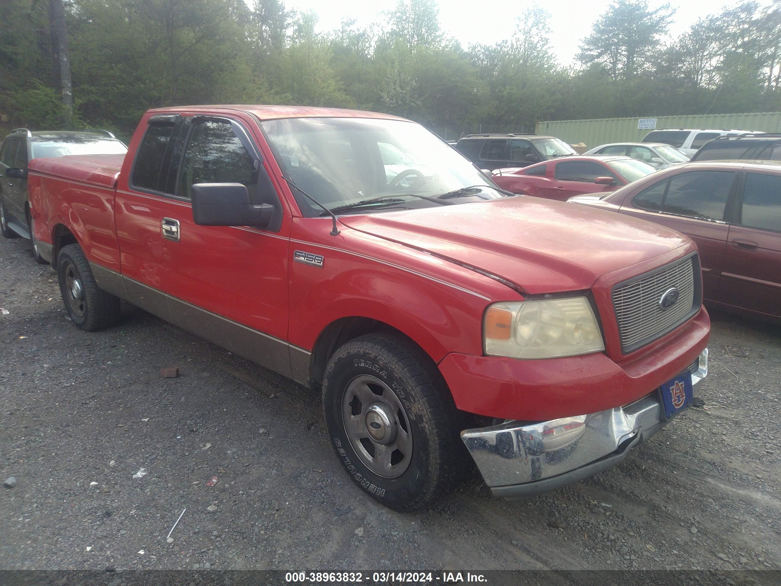 FORD F-150 2004 1ftrx12w14nb09053