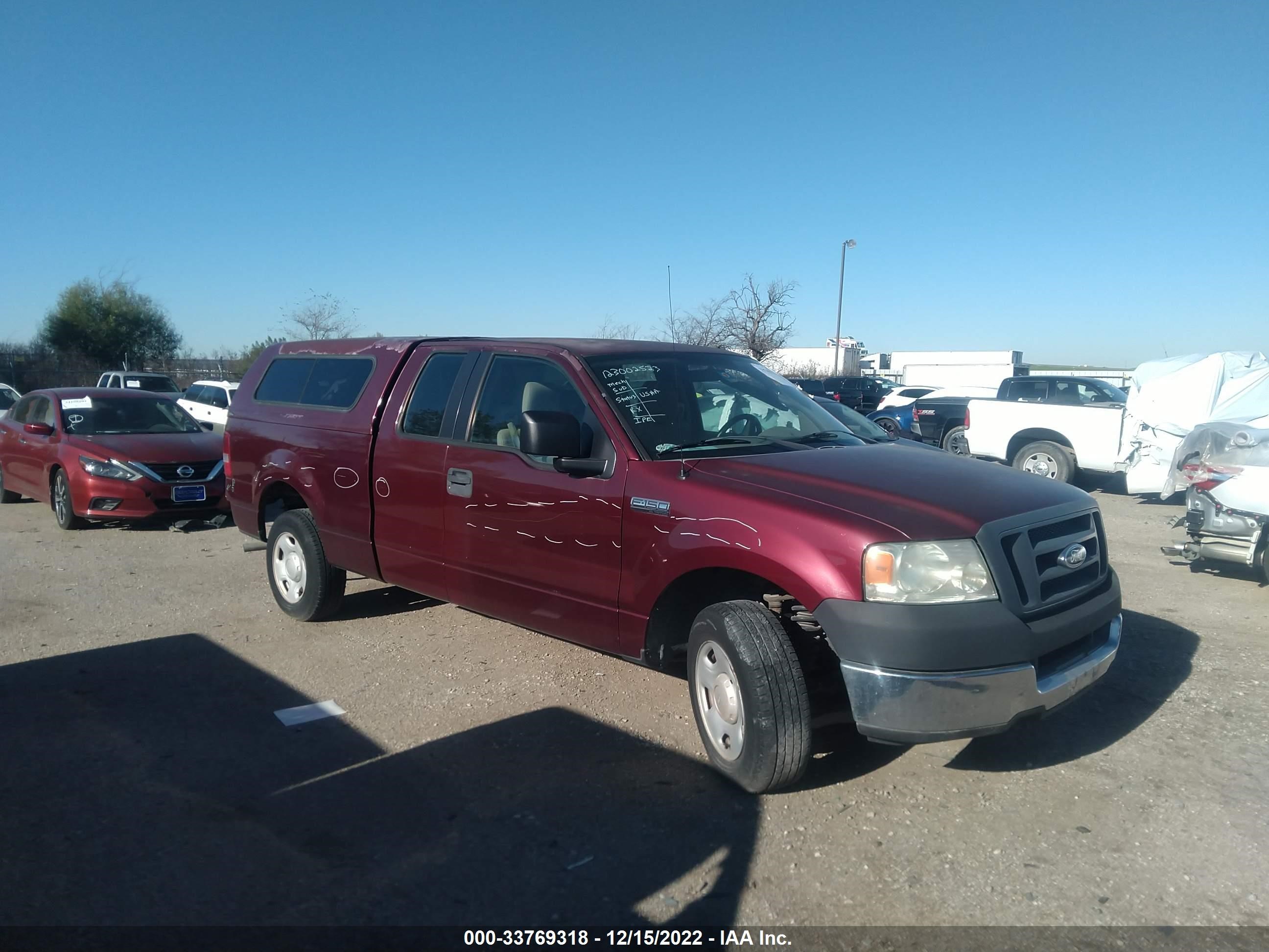 FORD F-150 2005 1ftrx12w15nb33208