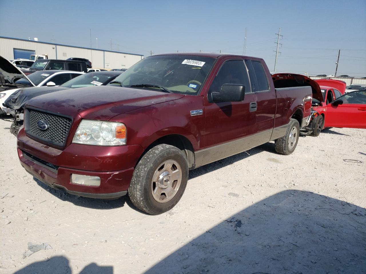 FORD F-150 2004 1ftrx12w24na73633