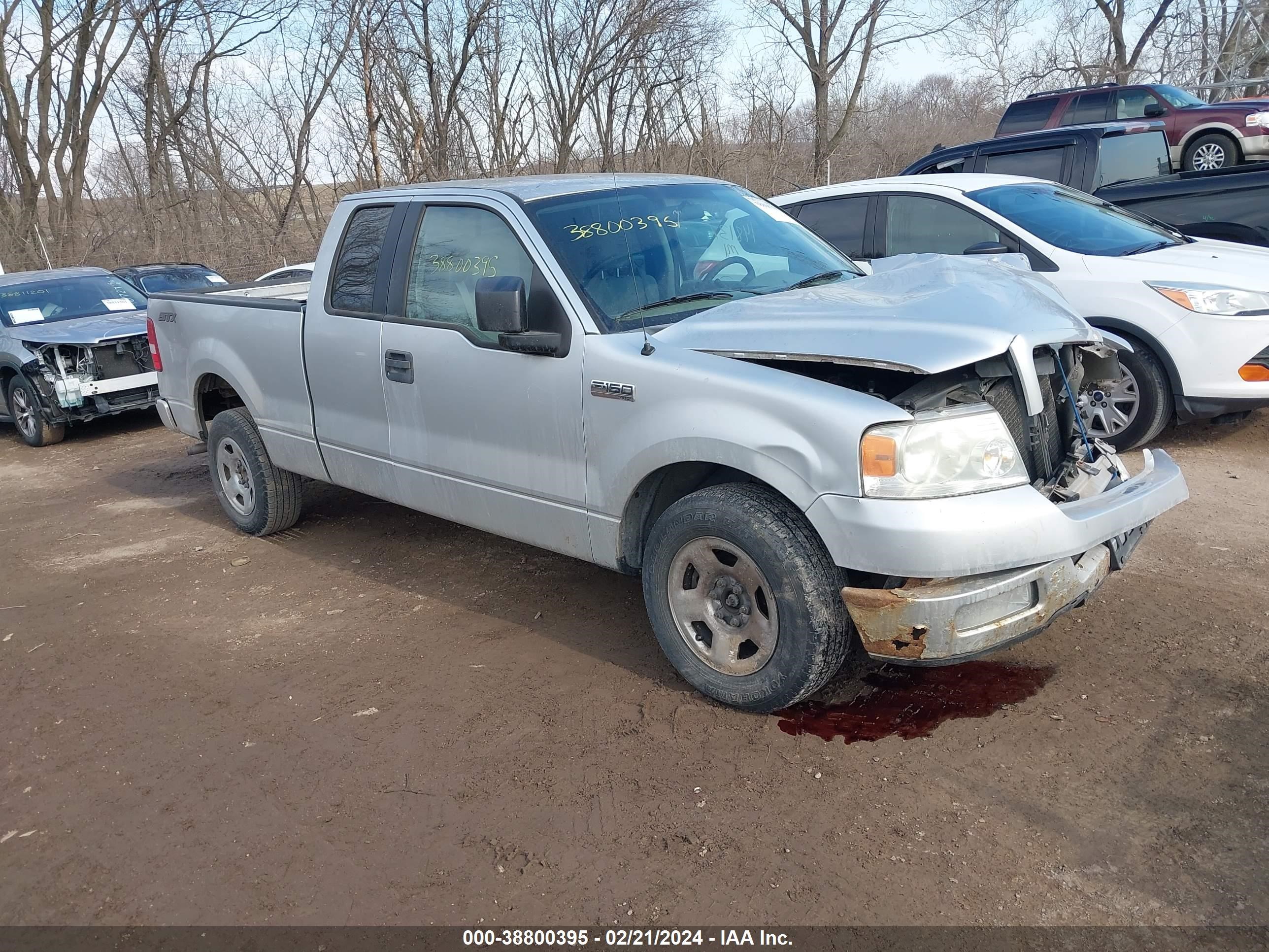 FORD F-150 2005 1ftrx12w45fb60932