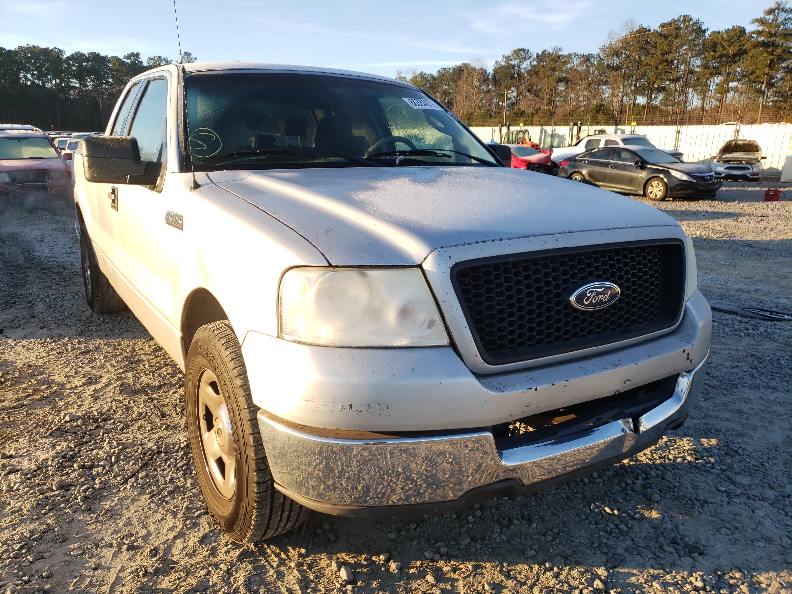 FORD F150 2005 1ftrx12w55fa32280