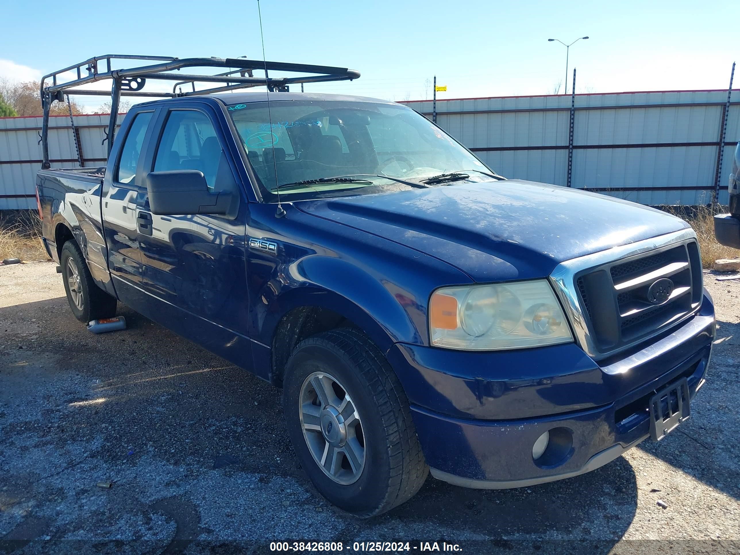 FORD F-150 2008 1ftrx12w58kd10249