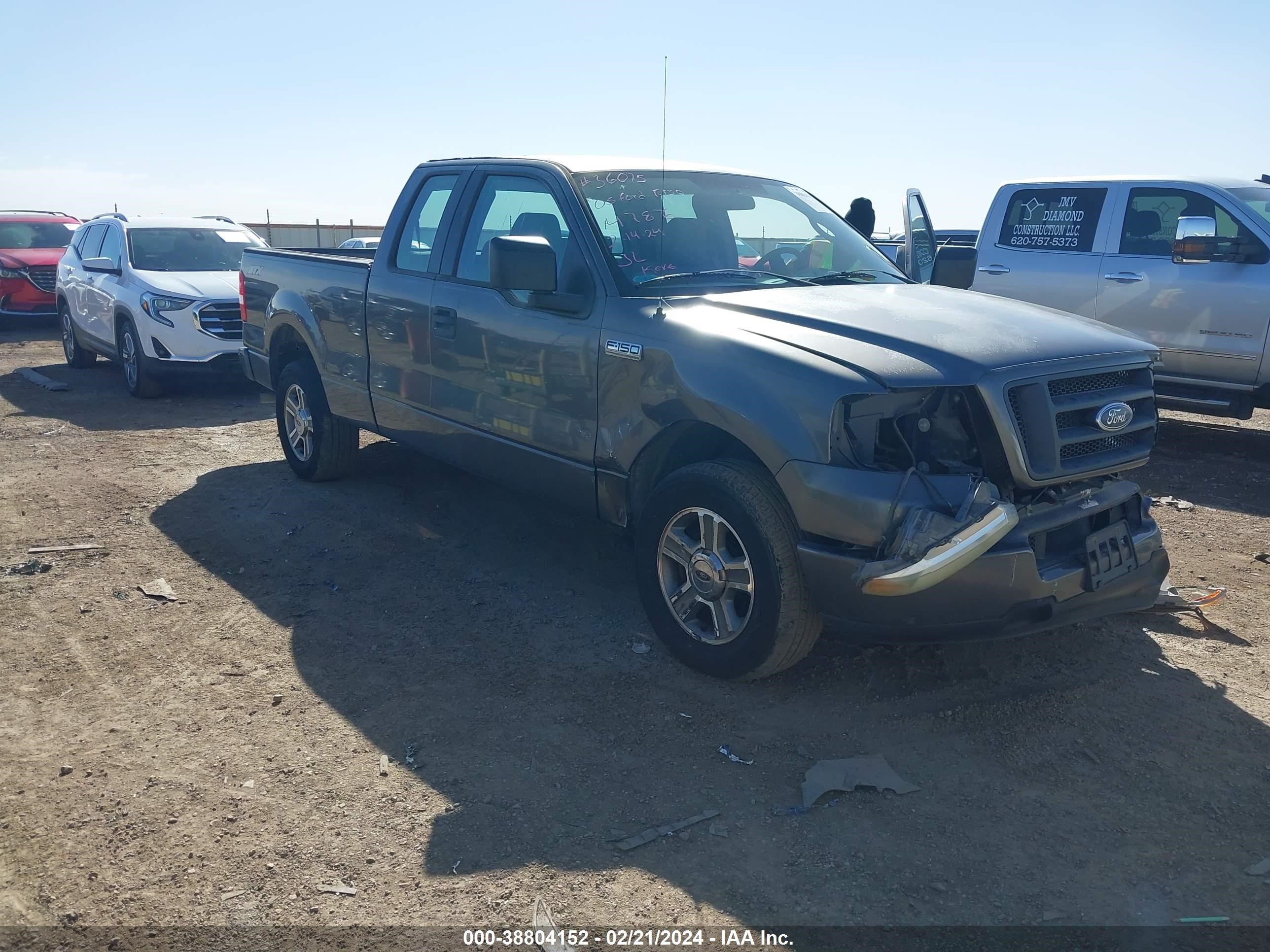 FORD F-150 2005 1ftrx12w65fa94786