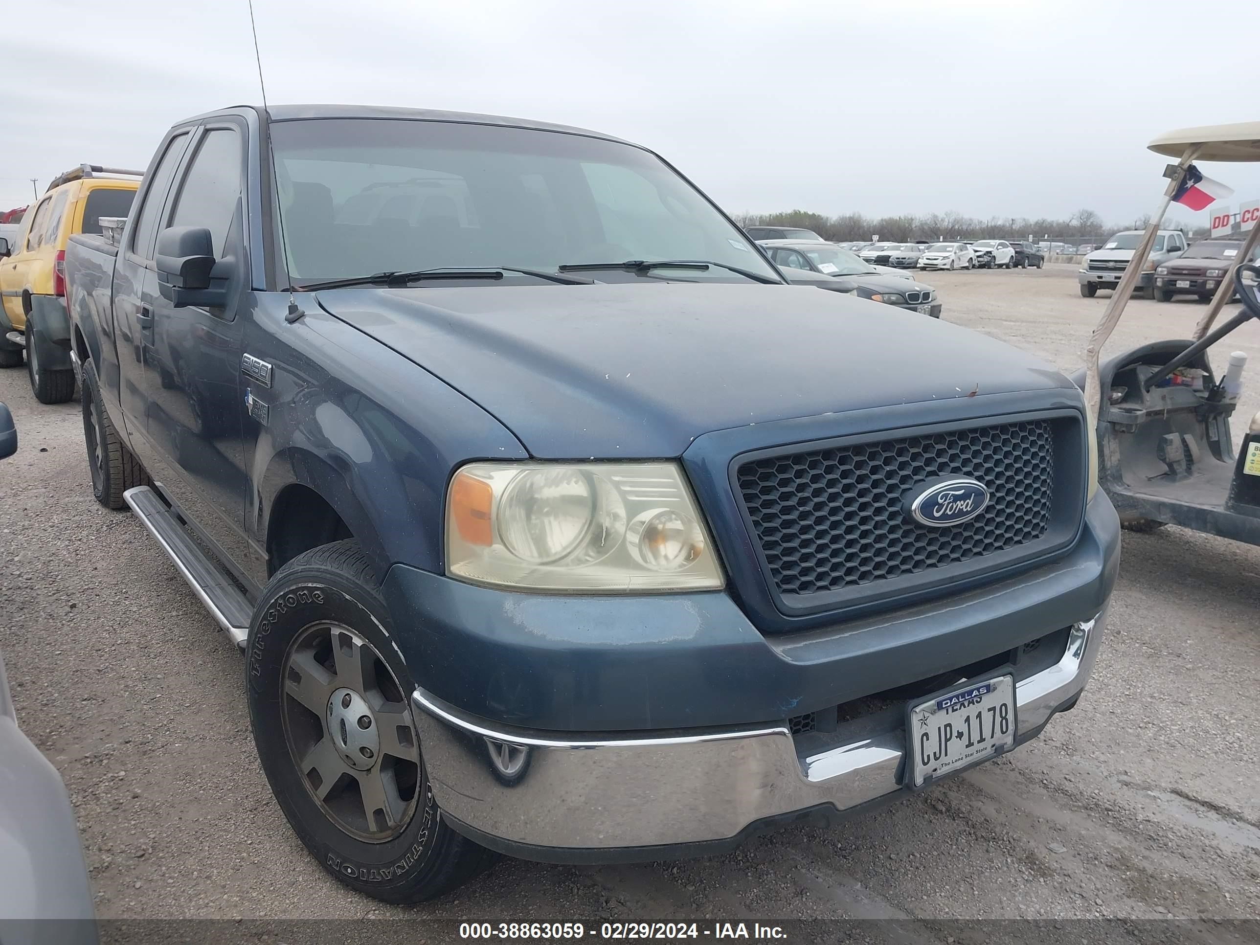 FORD F-150 2005 1ftrx12w65fb13062