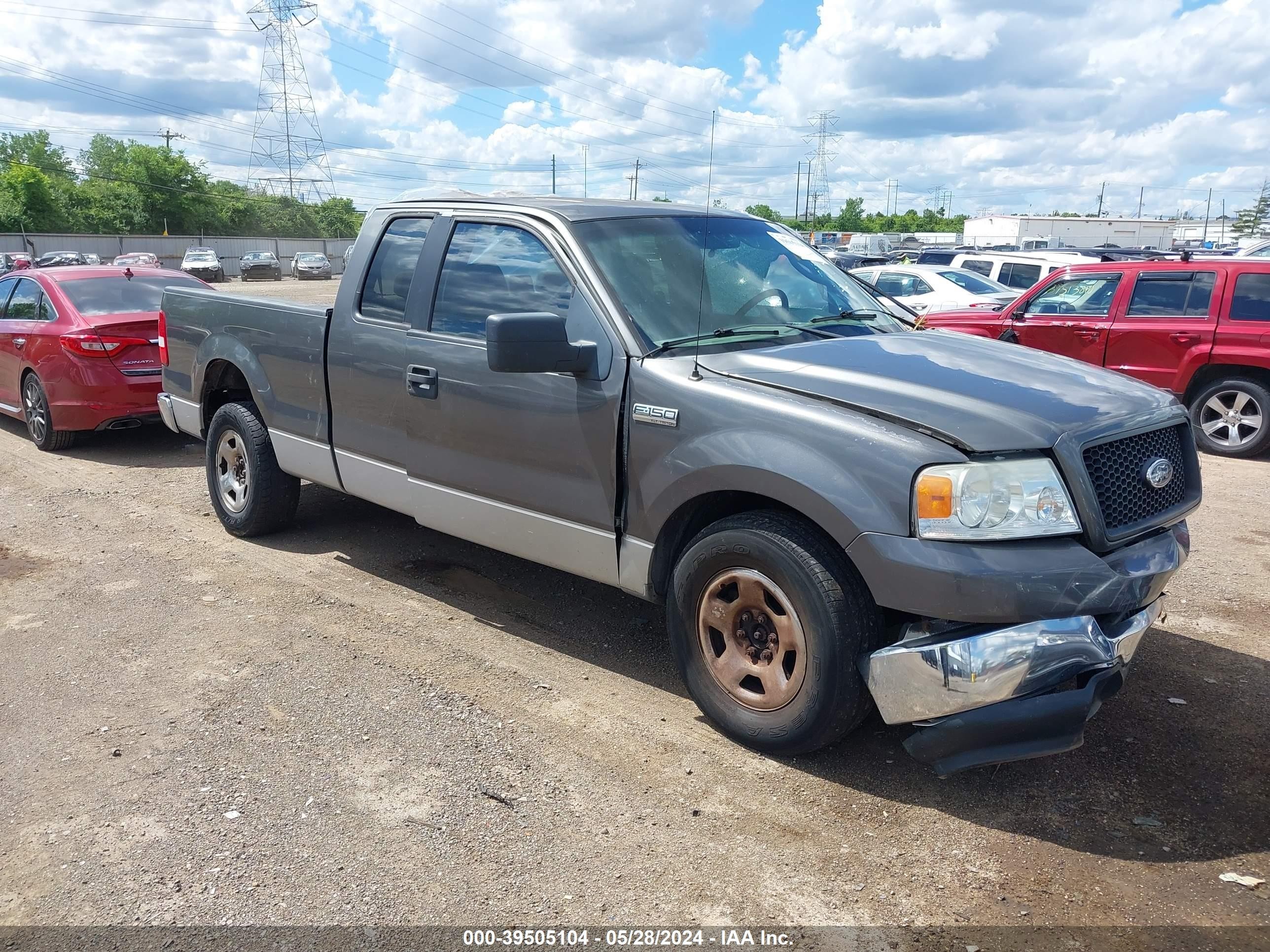 FORD F-150 2005 1ftrx12w65na58943