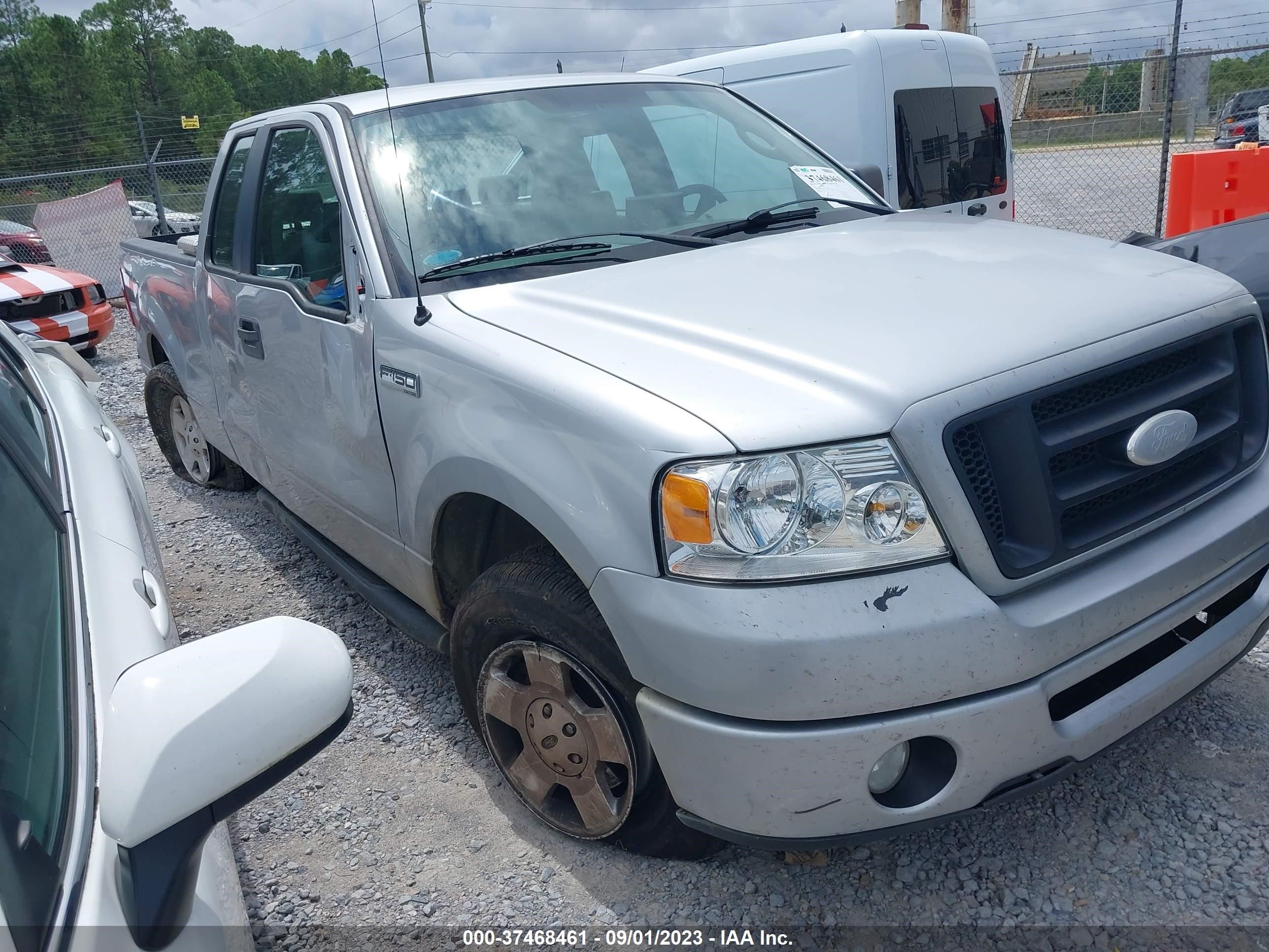 FORD F-150 2007 1ftrx12w67fb09435