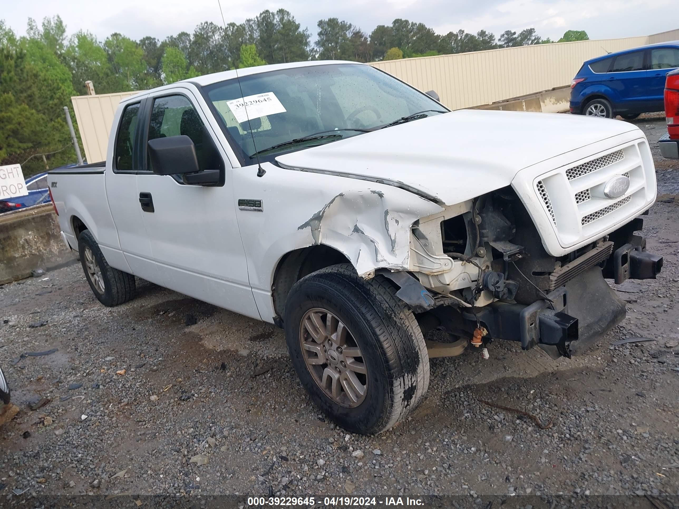 FORD F-150 2007 1ftrx12w77fa56468