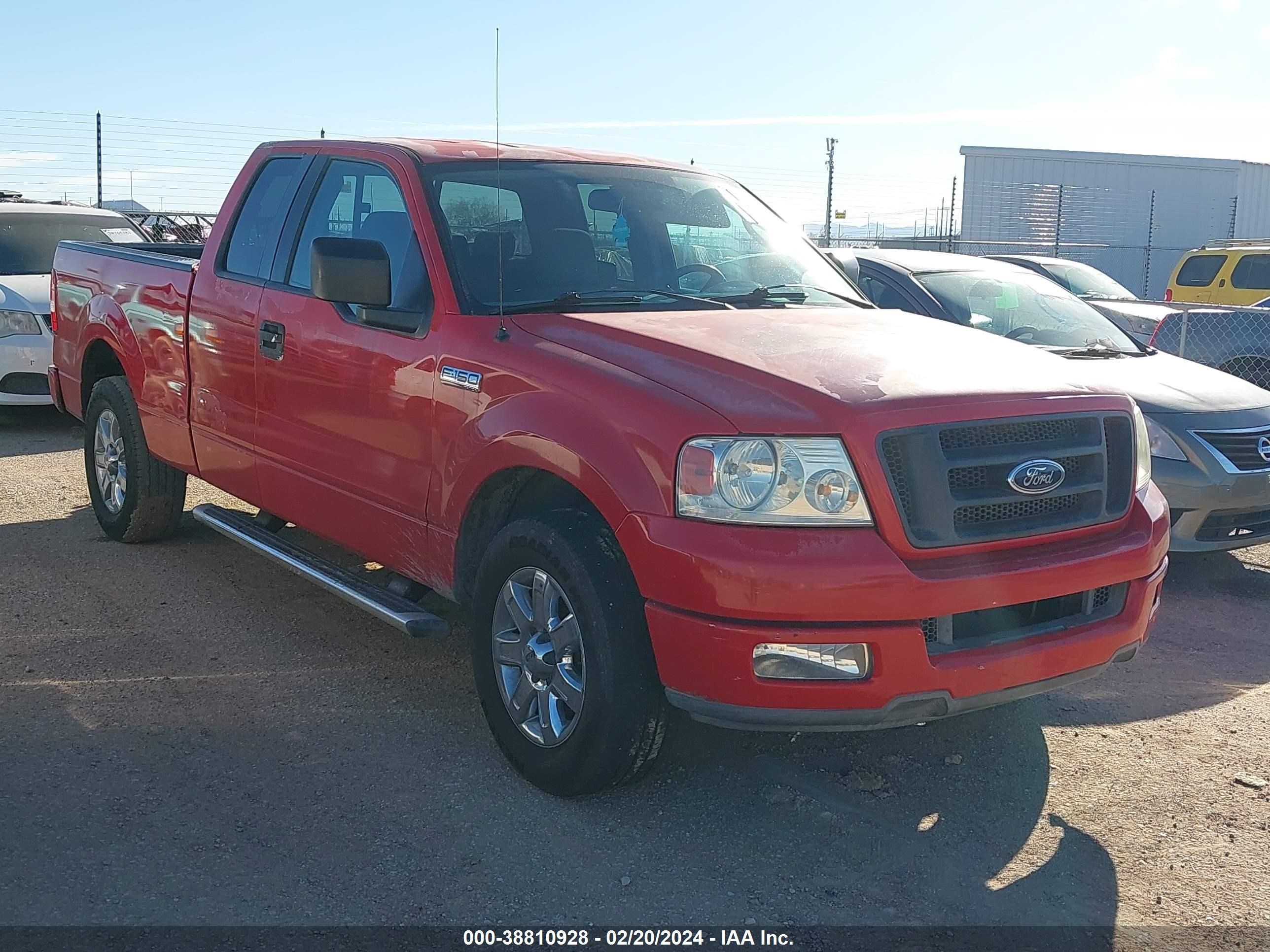 FORD F-150 2004 1ftrx12wx4nb94085