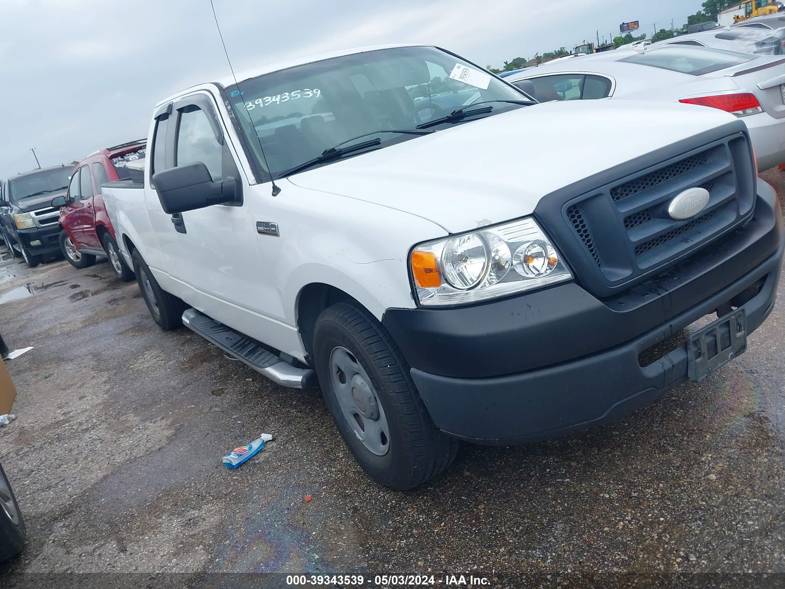 FORD F-150 2007 1ftrx12wx7na46166