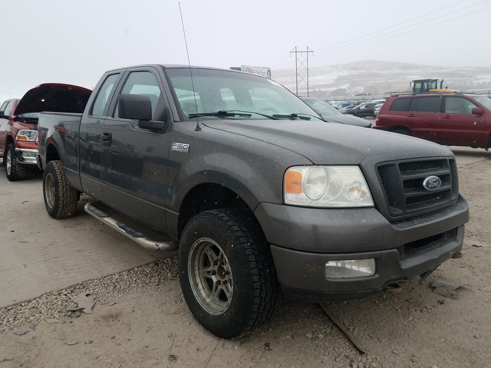 FORD F150 2005 1ftrx14w15fb27870