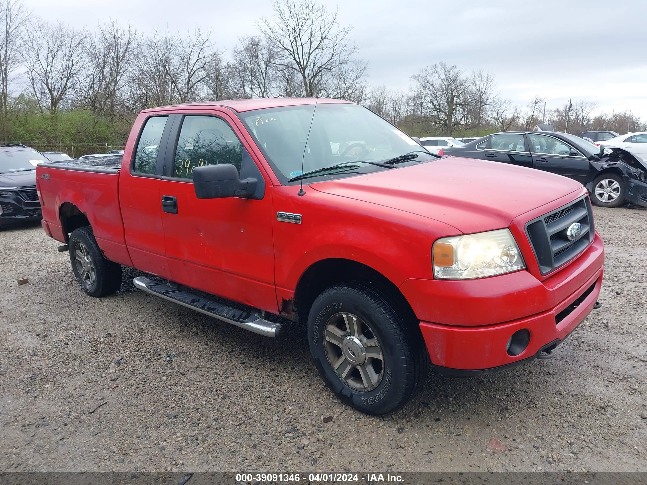 FORD F-150 2008 1ftrx14w48fb55280