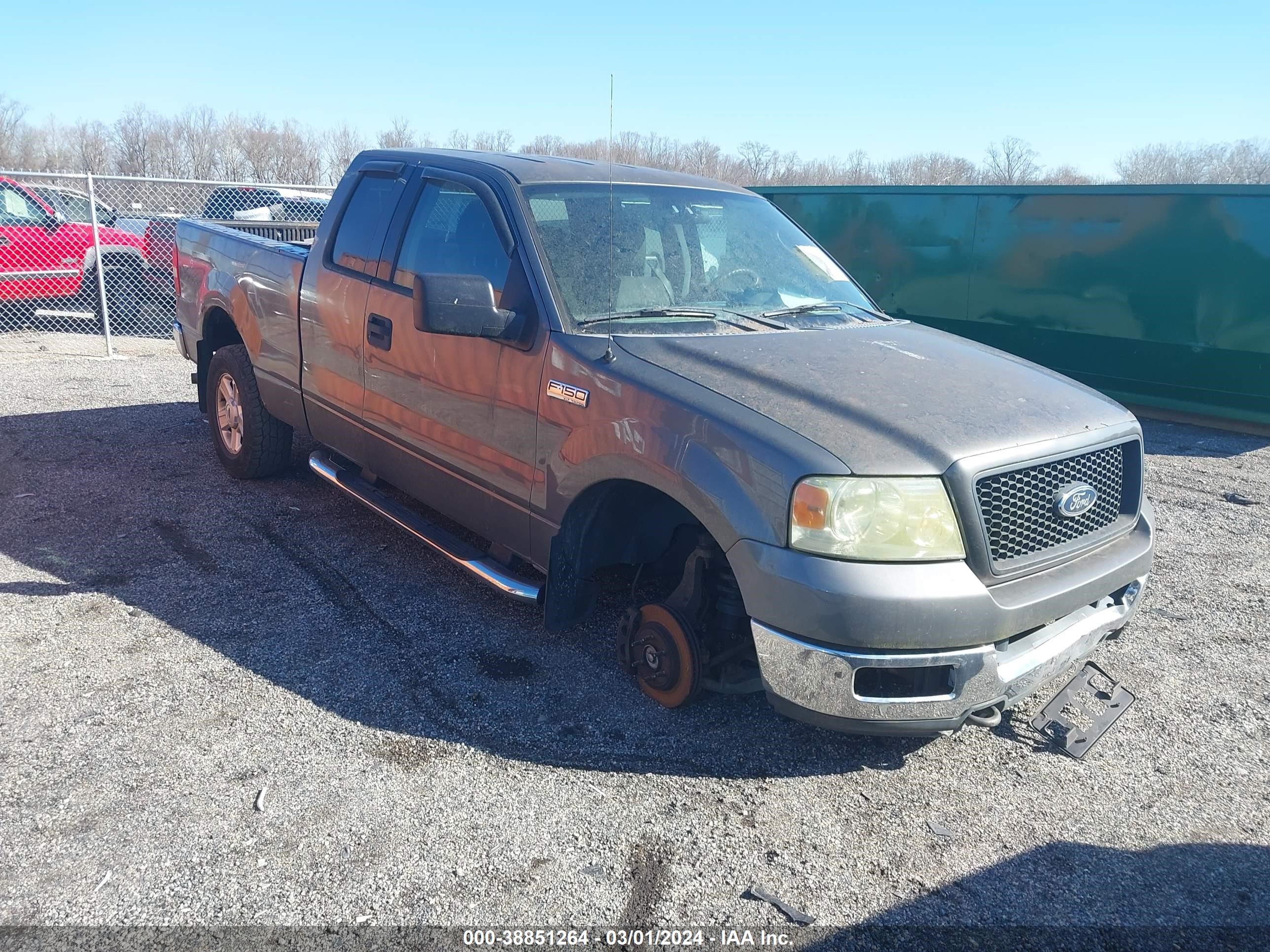 FORD F-150 2004 1ftrx14w54nb68720