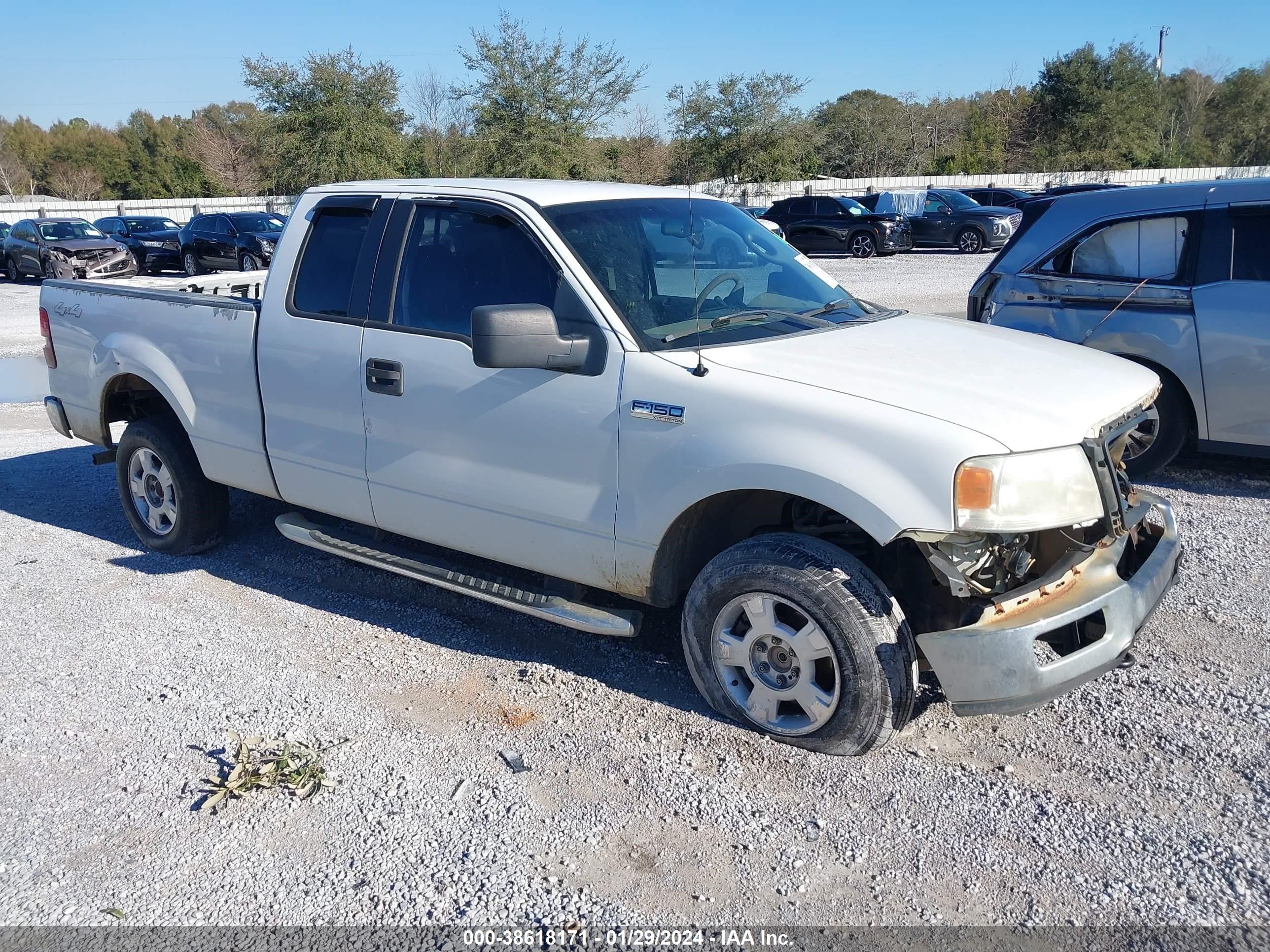 FORD F-150 2005 1ftrx14w65fa02279